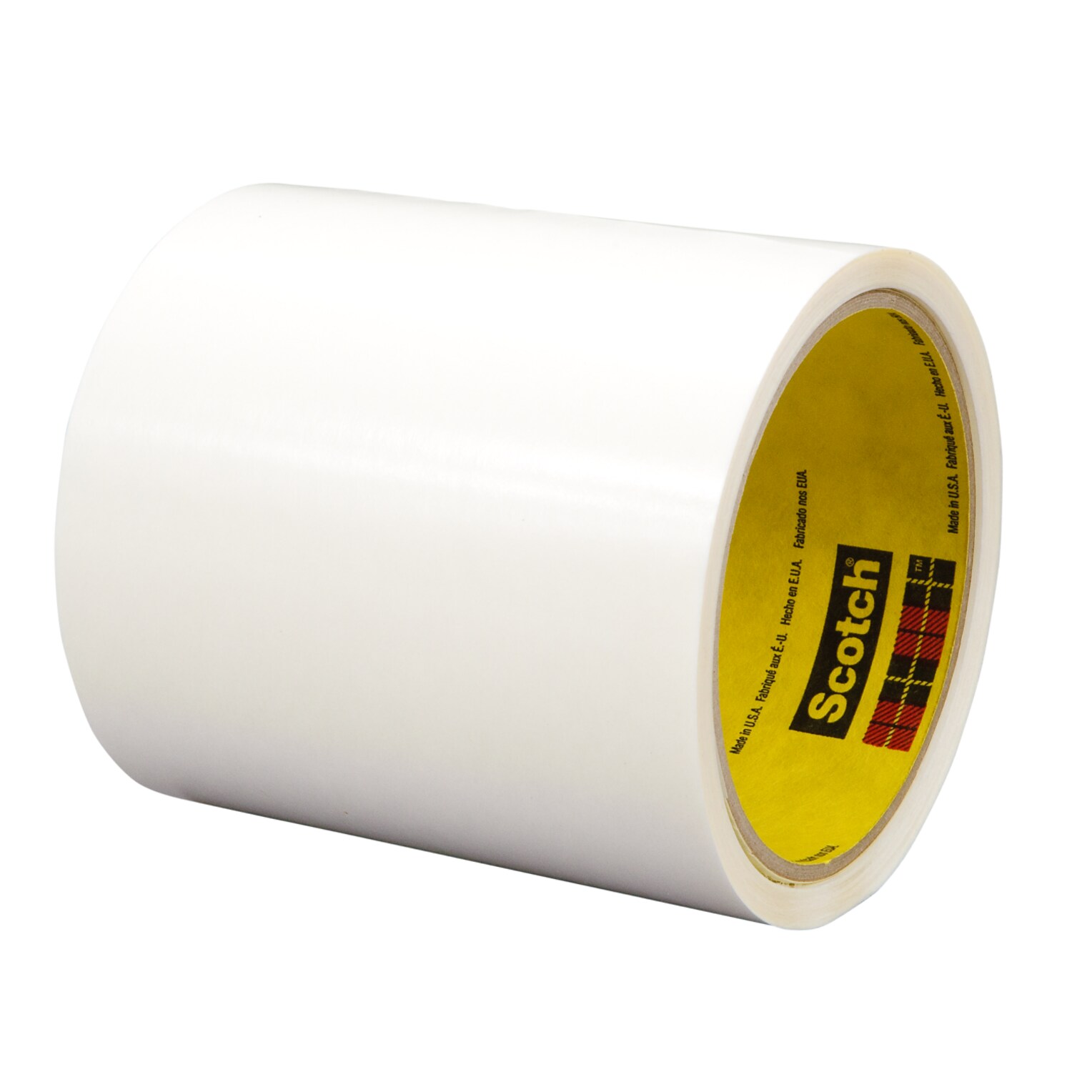 7100242768 - 3M Double Coated Tape 9828, Clear, 7.71 in x 540 yd, 4 mil, 40 Rolls/Pallet, Restricted