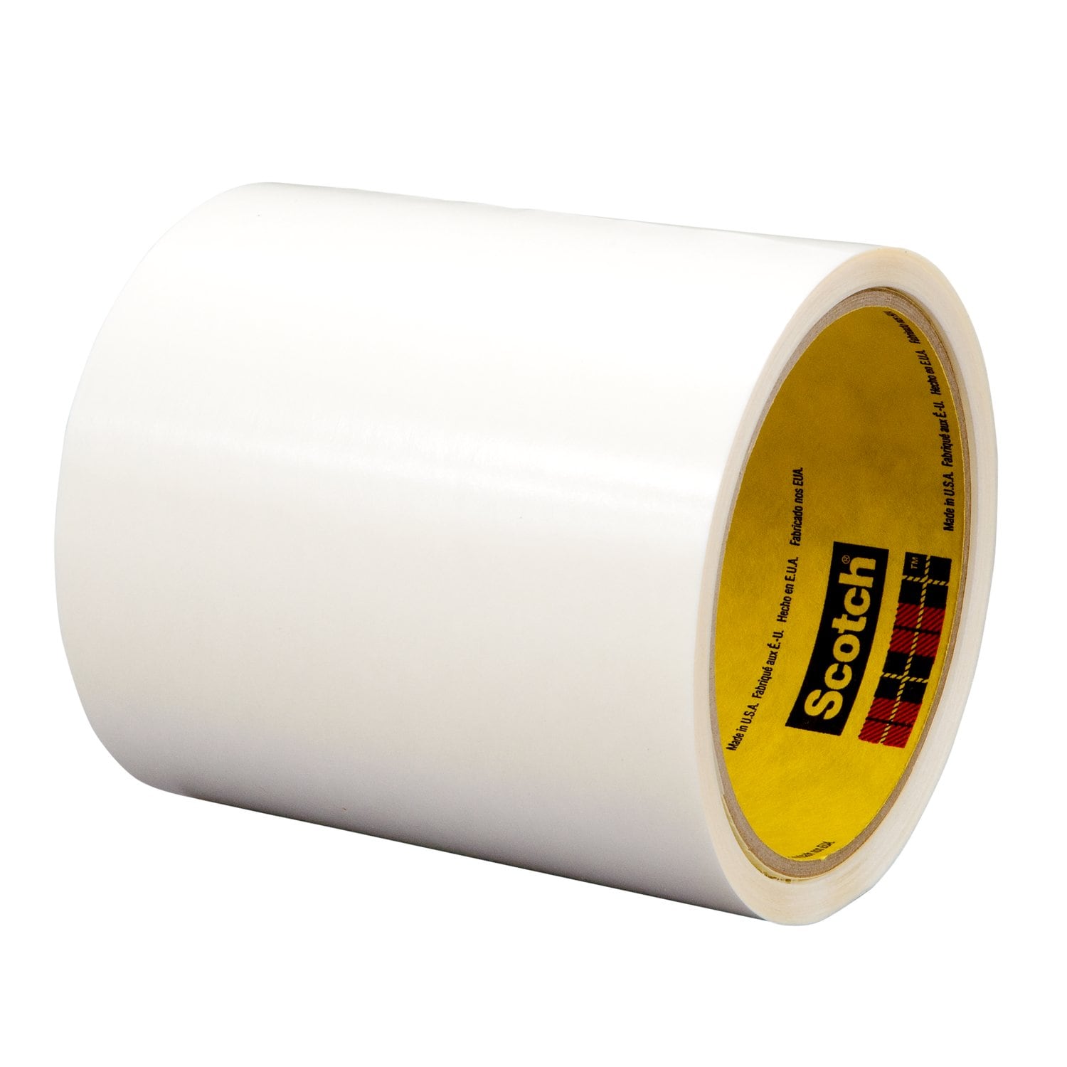 7010374033 - 3M Double Coated Tape 9828, Clear, 54 in x 250 yd, 4 mil, 1 roll per
case