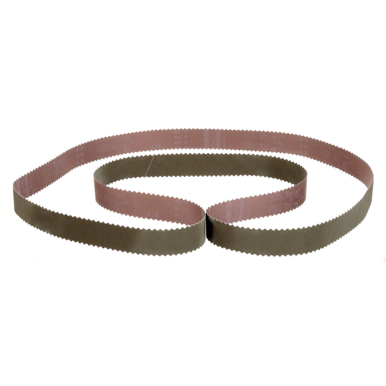 7010515676 - 3M Trizact Cloth Belt 217EA, A65 JE-weight, 2-3/8 in x 148 in, Film-lok, Full-flex, Scallop B