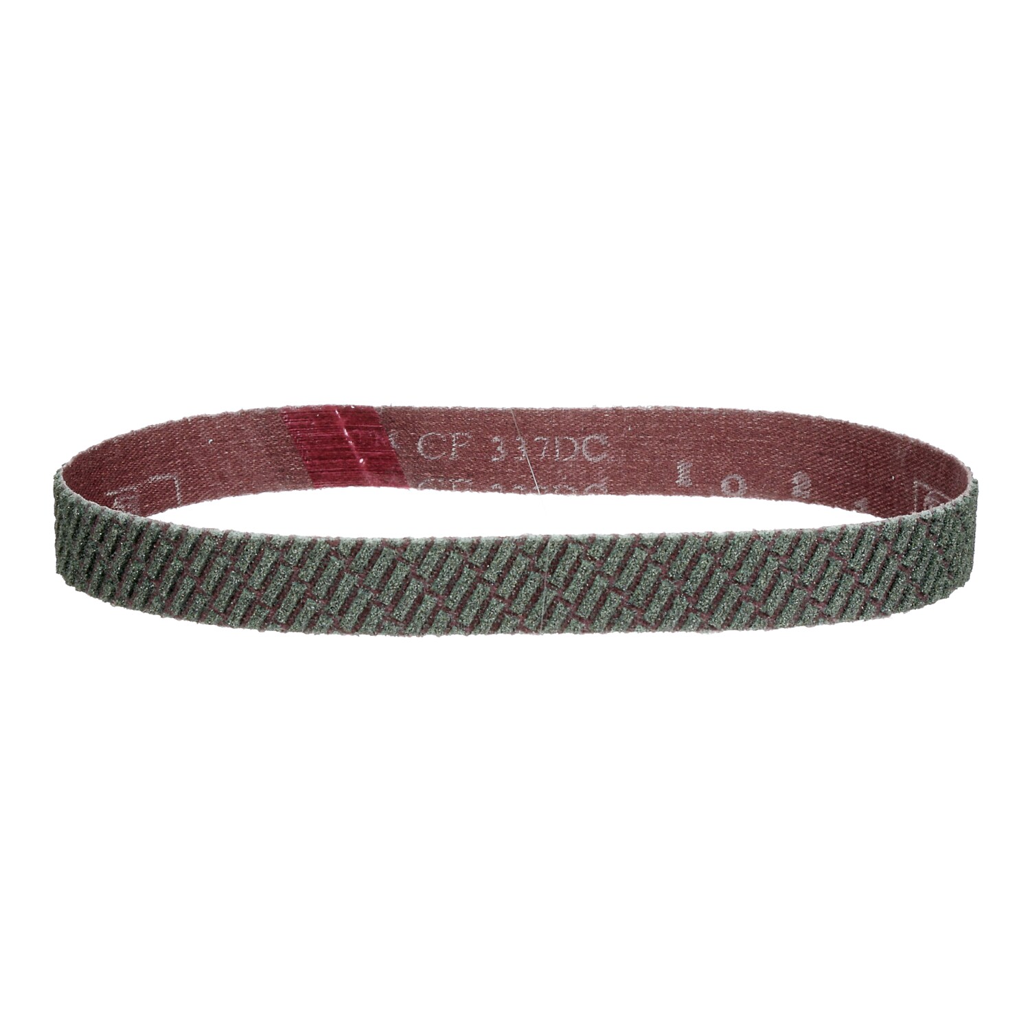 7010515608 - 3M Trizact Cloth Belt 337DC, A160 X-weight, 1 in x 12-5/8 in, Film-lok, No Flex