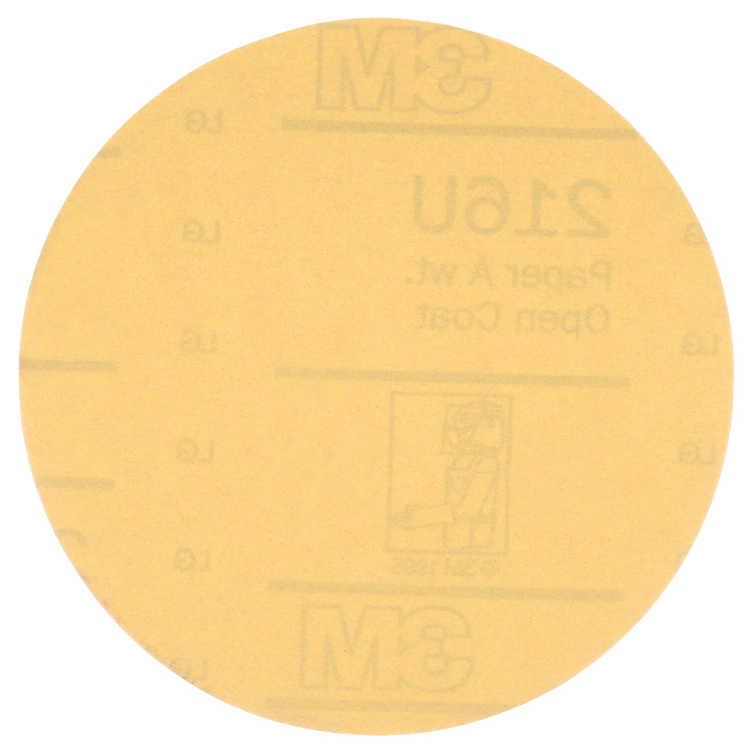 7100389607 - 3M Hookit Gold Abrasive Disc Assorted Job Pack 39252, 80/180/220/320/400/800, 6 in, 12 Discs/Pack, 100 Packs/Case
