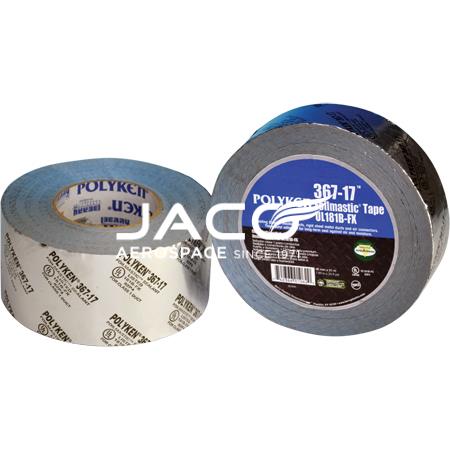  - Polyken 367-17 FOILMASTIC UL 181B-FX Listed Foil Sealant Tape