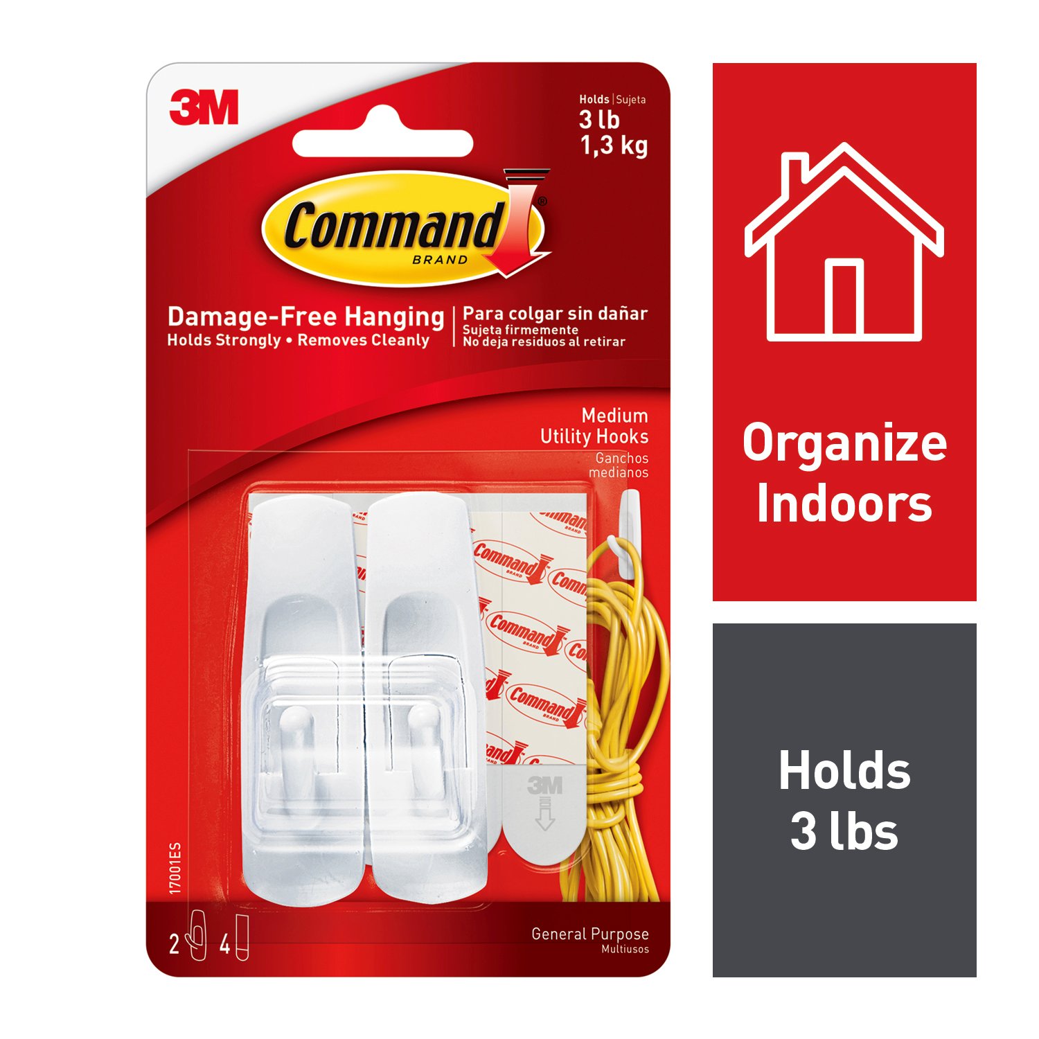 7100113039 - Command Medium Utility Hooks, 17001ES
