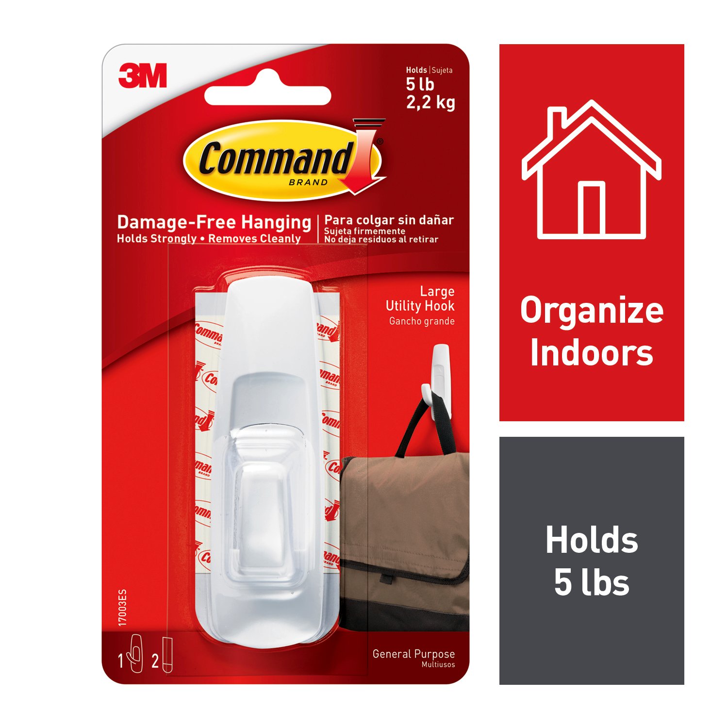 7100113025 - Command Large Utility Hook, 17003ES