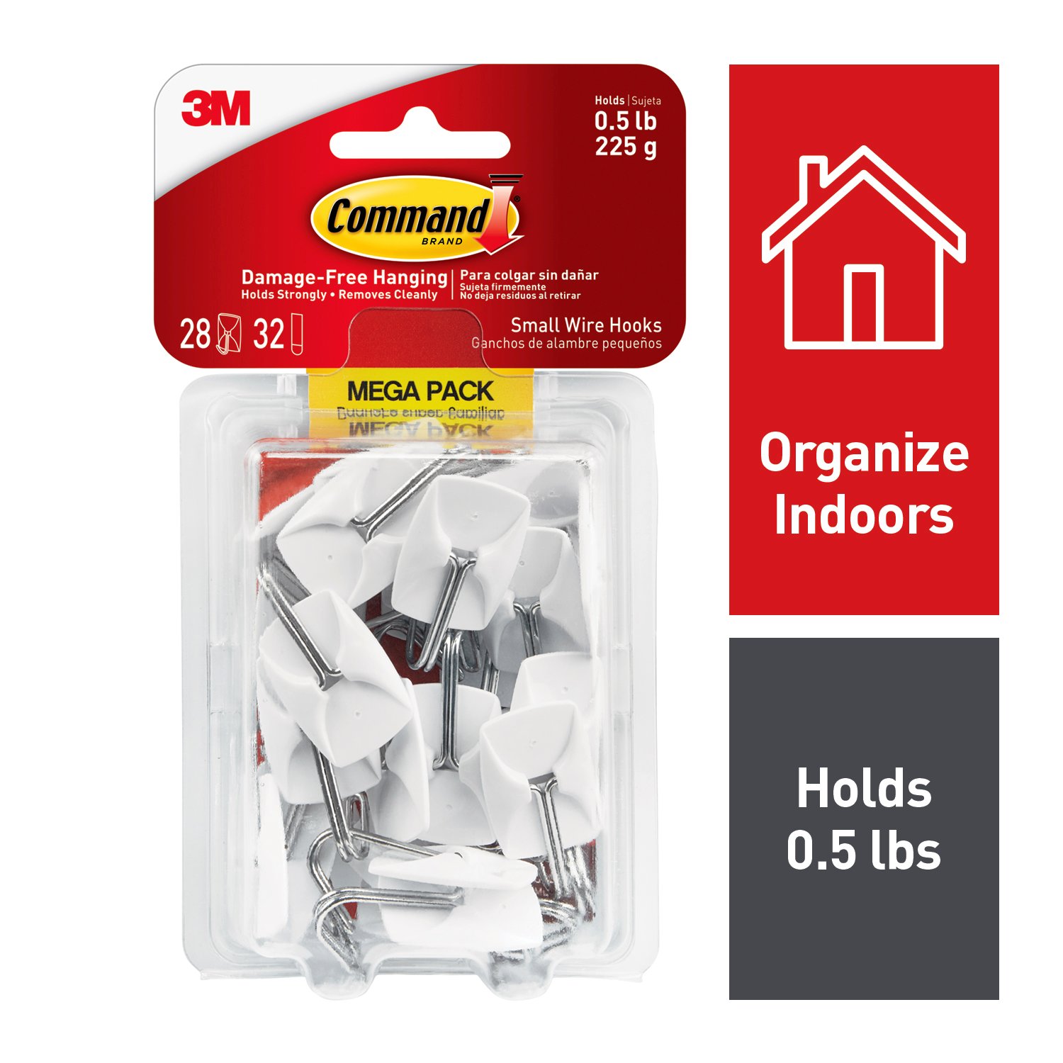 7100106462 - Command Small Wire Hooks Mega Pack 17067-MPES