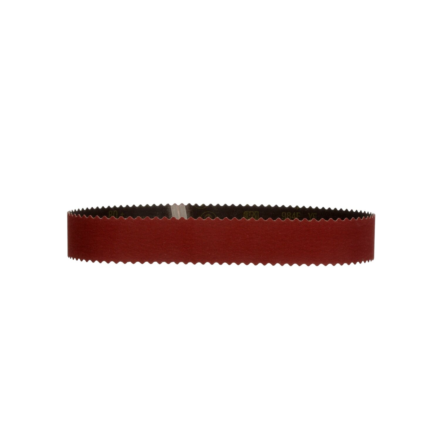 7100223157 - 3M Cubitron ll Cloth Belt 947A, 120+ X-weight, 3/4 in x 100 in, Film-lok, Special Full-flex, Scallop A, 200 ea/Case