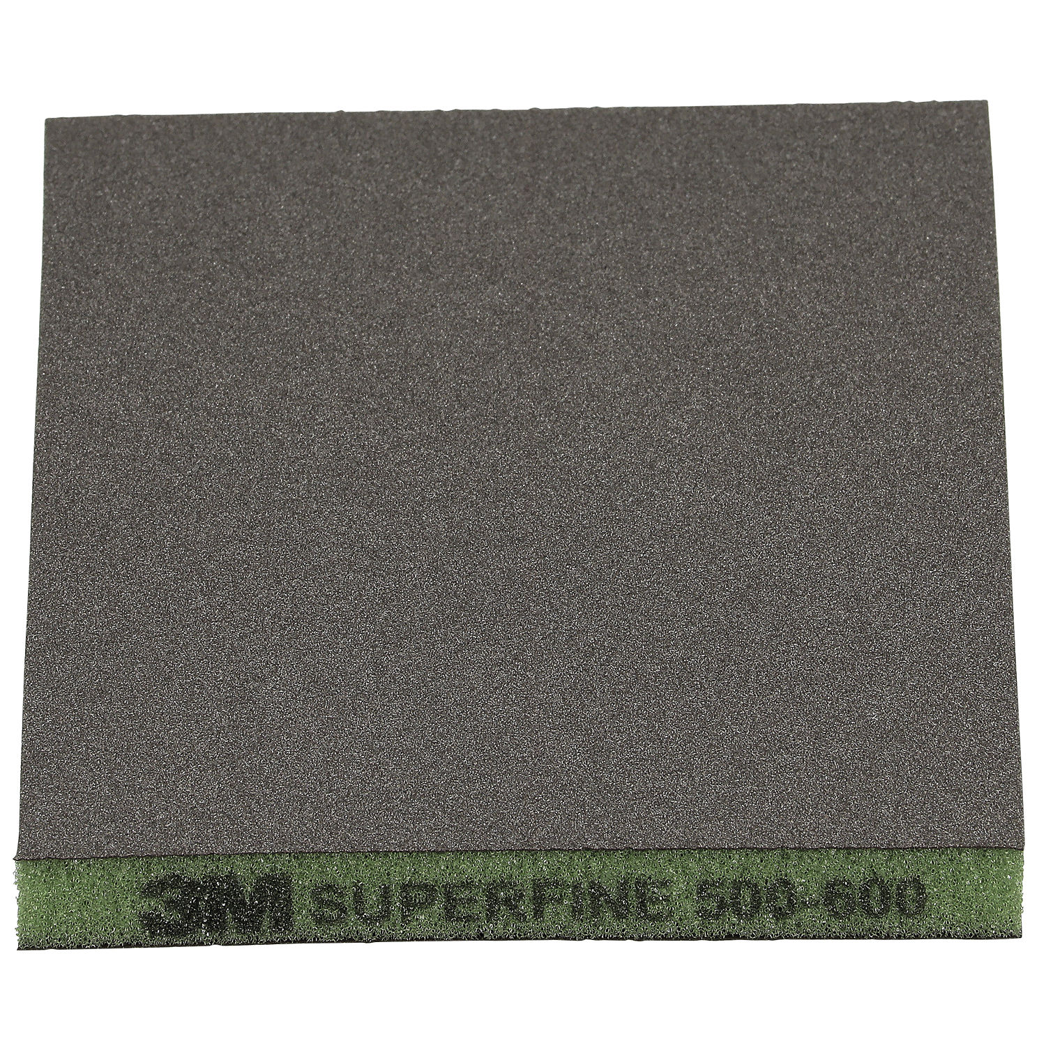 7100408112 - 3M Two-Sided Sanding Sponge 23816, 124 mm x 98 mm (4.8 in x 3.8 in), Superfine 500-600, Green, 100 Ea/Case