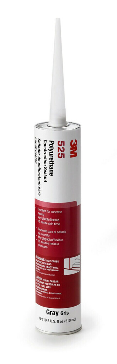 7100200220 - 3M Polyurethane Construction Sealant 525, Gray, 55 Gallon Open Head (50 Gallon Net), Drum