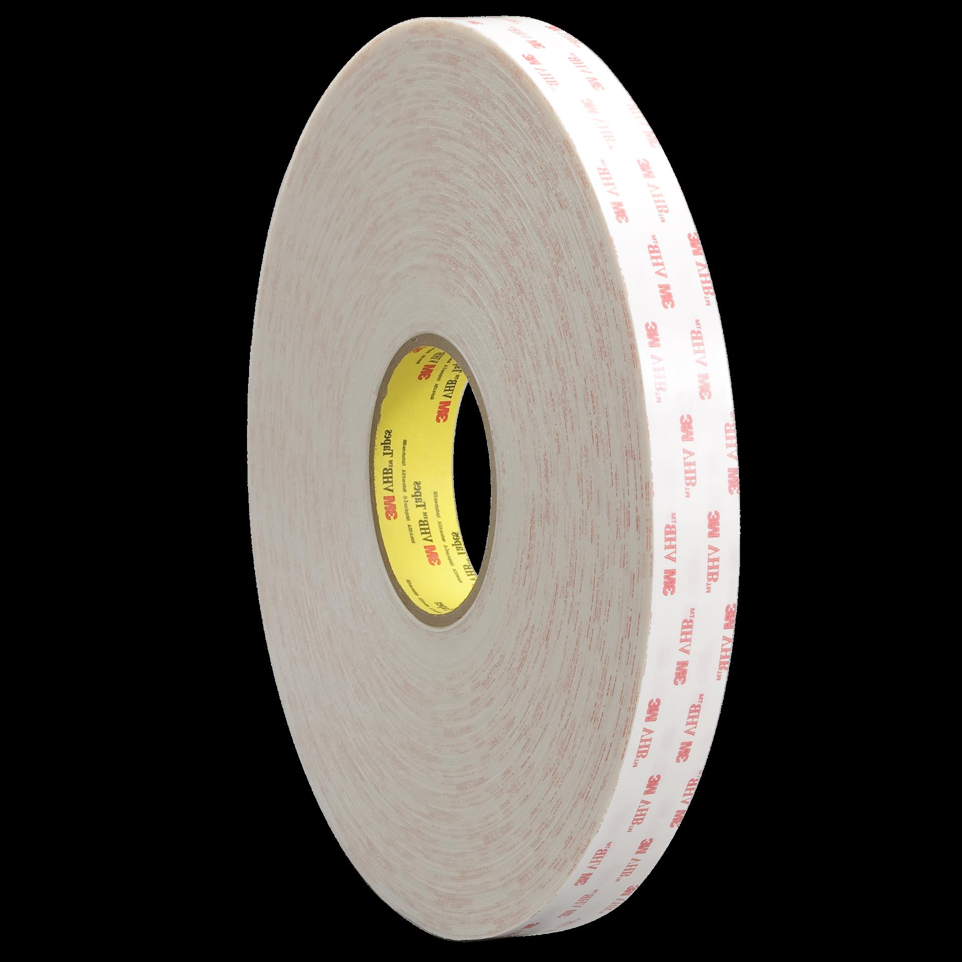3M 4032 Double Sided Foam Tape, 1/32 Thick - 1/2 x 72 yds. for