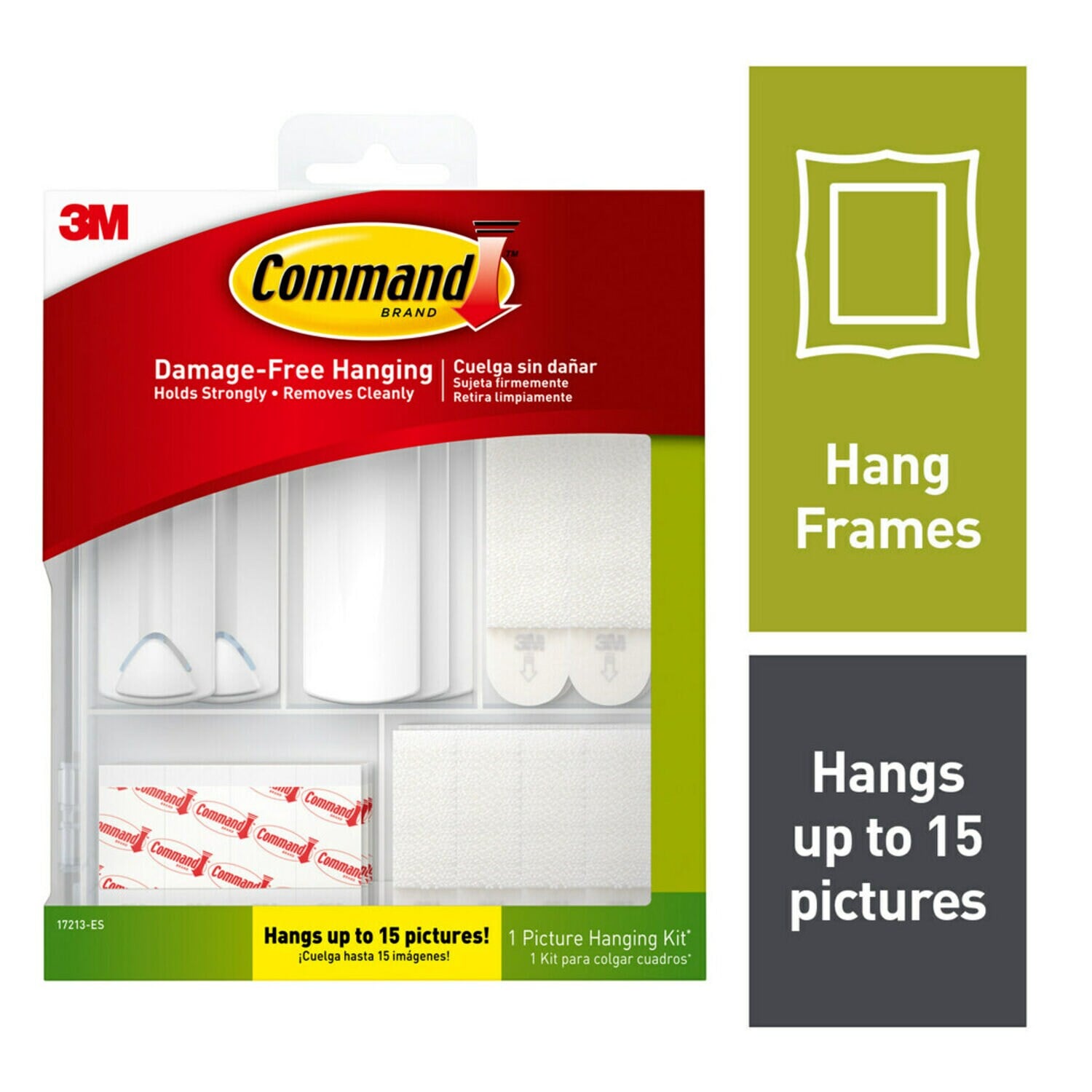 7100221263 - Command Picture Hanging Assortment (50 piece), 17213-ES