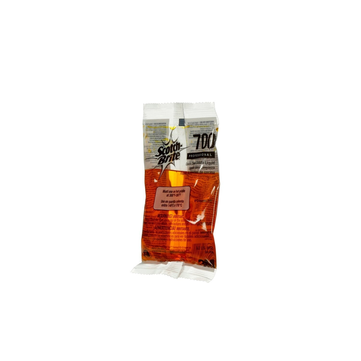 7010385947 - Scotch-Brite Quick Clean Griddle Liquid 700-40CC, 3.2 oz, 10/Box, 4 Boxes/Case