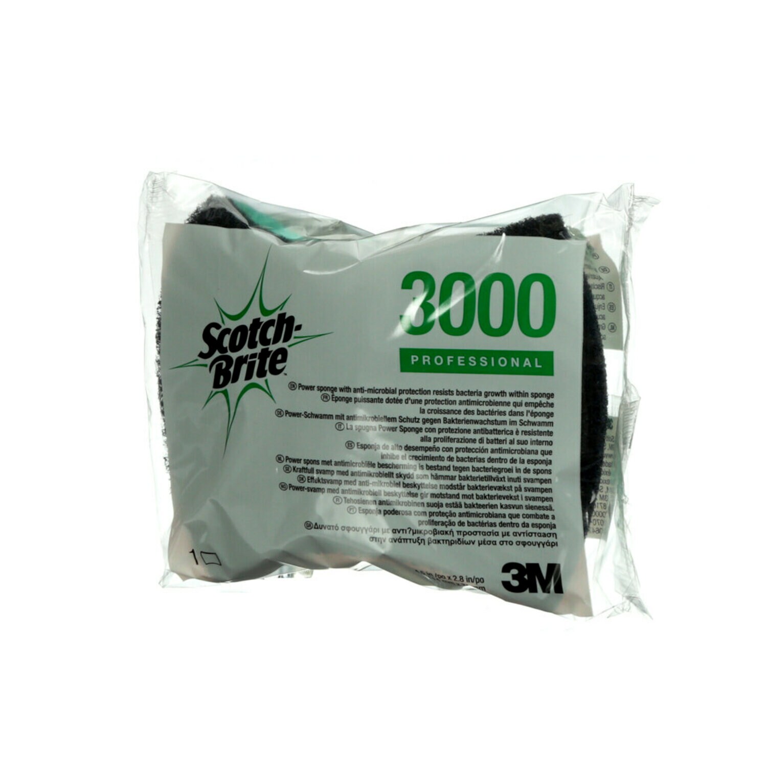 7100064740 - Scotch-Brite Power Sponge 3000, 20/Case
