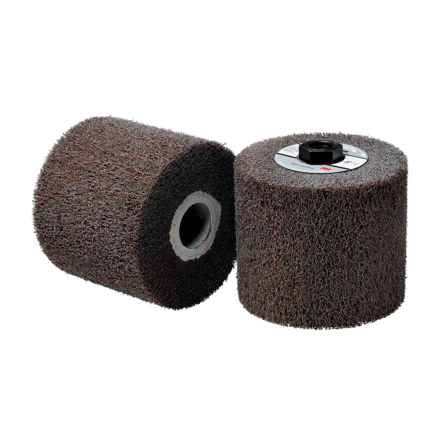 7100051291 - Scotch-Brite Match and Finish Flap Brush, CF-MF, 5S Medium, 4-1/2 in x MISC x 5/8 in-11, Config