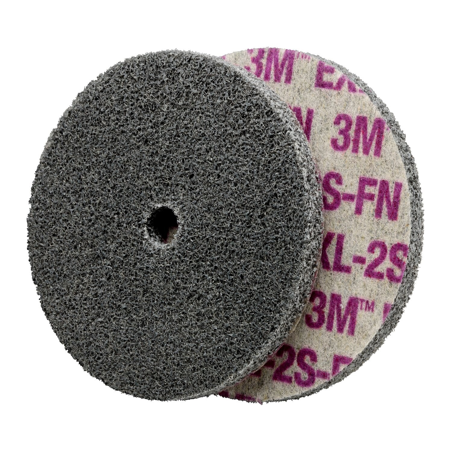 7010366037 - Scotch-Brite EXL Unitized Wheel, XL-UW, 3S Fine, 3 in x 1/4 in x 1/4 in, SPR 21234A, 40 ea/Case