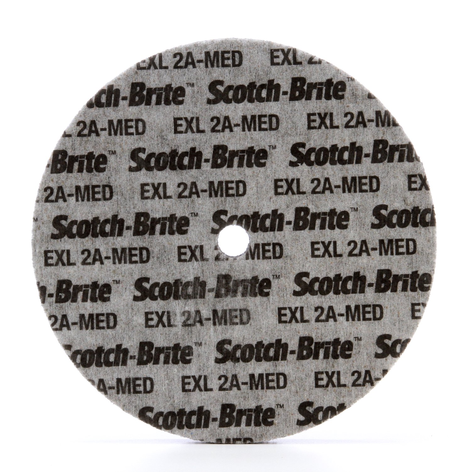 7100188543 - Scotch-Brite EXL Unitized Wheel, XL-UW, 2A Medium, 14 in x 1 in x 1-1/4
in, 1 ea/Case