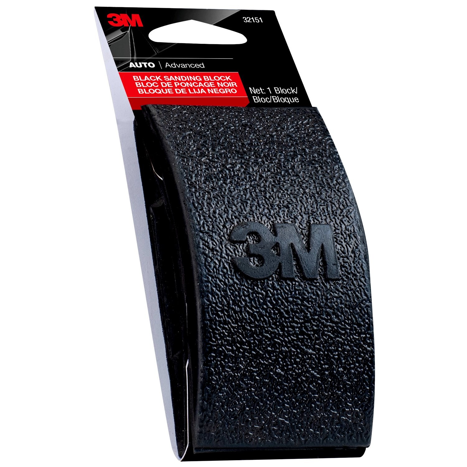7100217185 - 3M Black Sanding Block 32151SRP, 5 per case