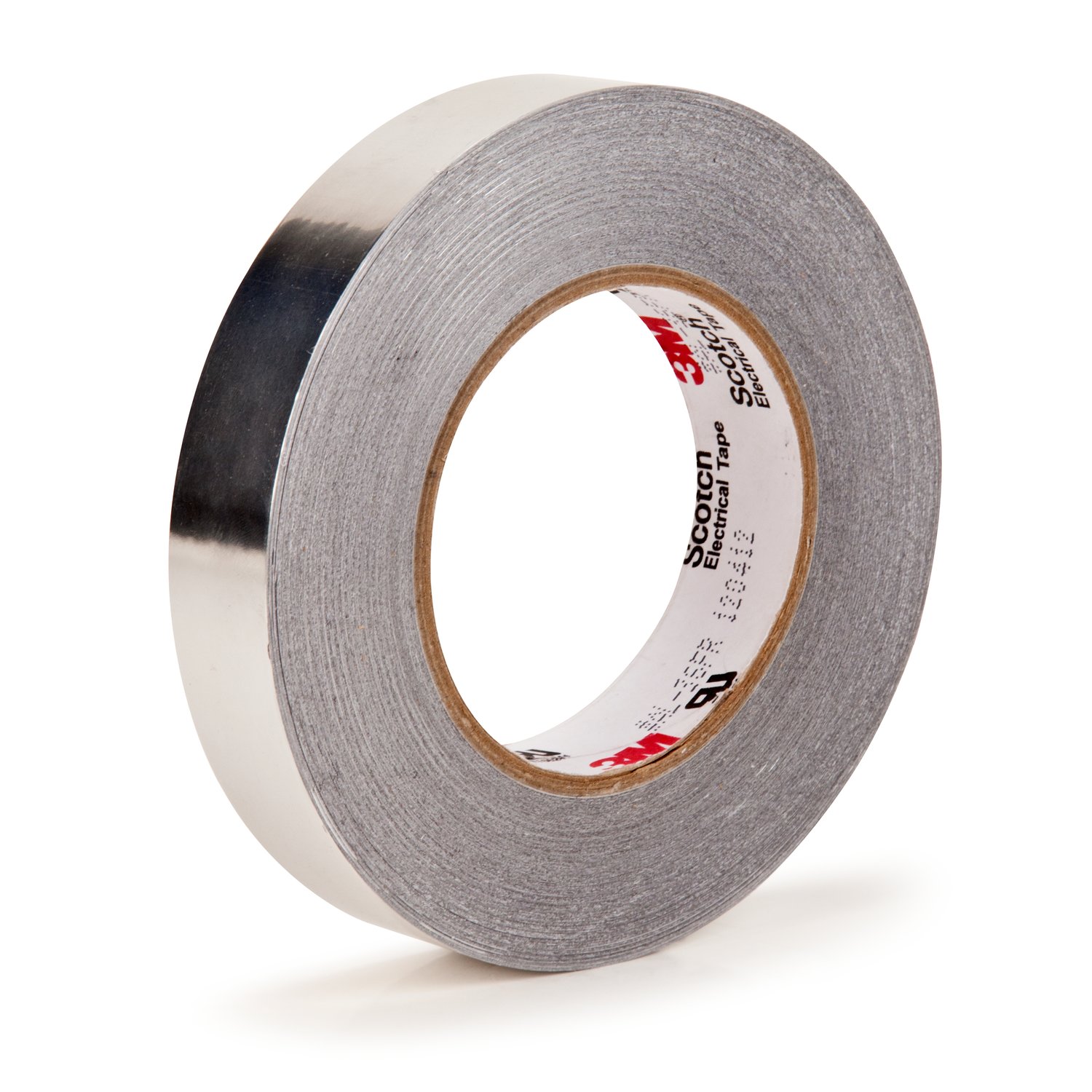7100197910 - 3M Laminated Aluminum Foil EMI Shielding Tape AL-36FR, 3/4 x 54.5 yd,
12 Rolls/Case