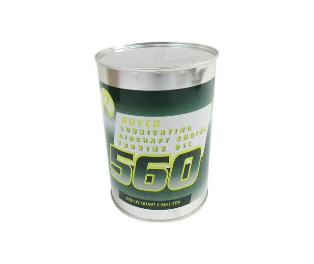 530264 - Royco 560, MIL-PRF-23699H, Advanced Lubricant For Gas Turbine Engines - Quart Can
