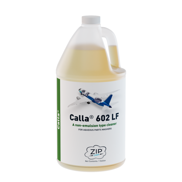  - Calla 602LF Heavy Duty Cleaning and Degreasing Compound for Aqueous Parts Cabinets - Gallon