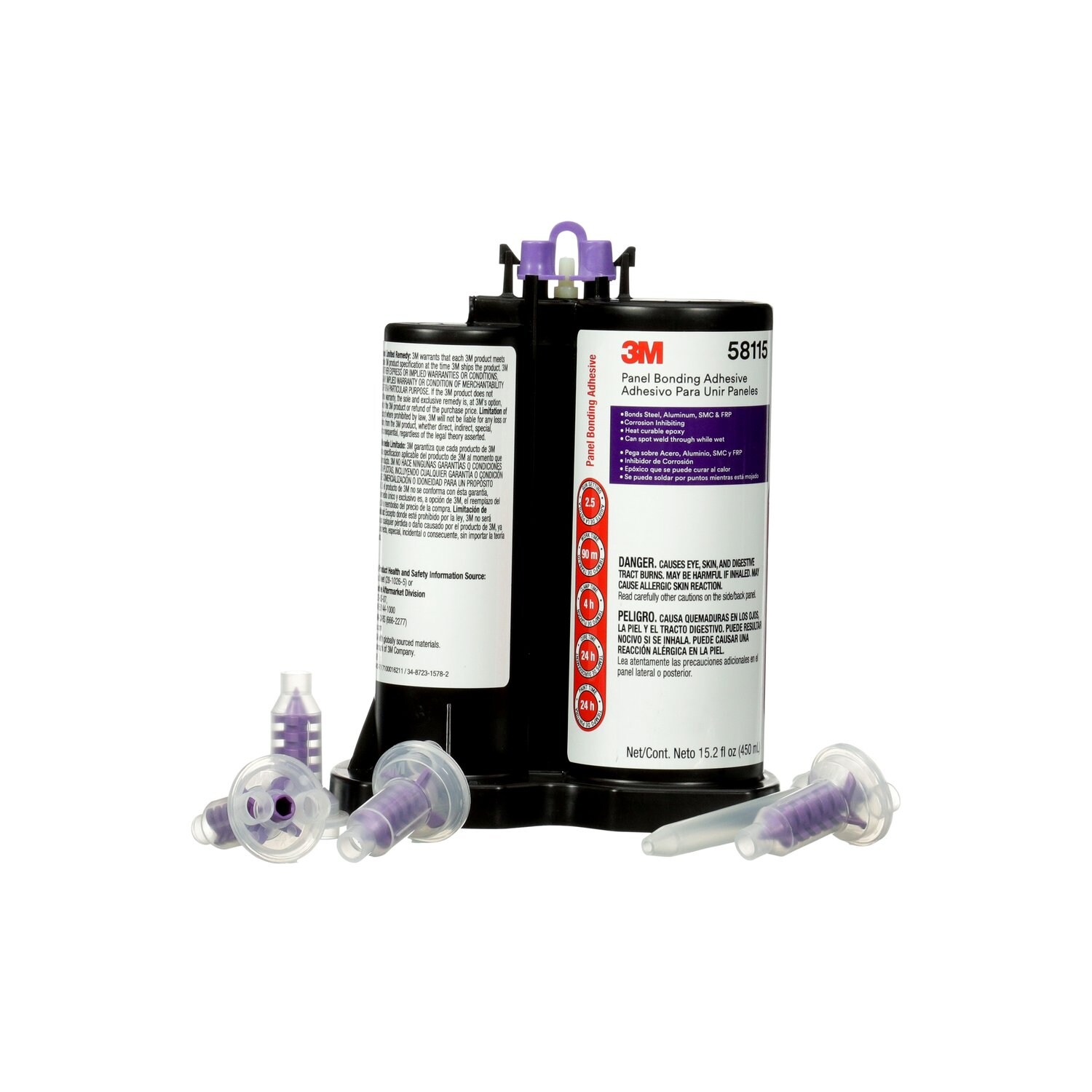 Elastic Sealant: 50 mL Tube, Purple, Polyurethane