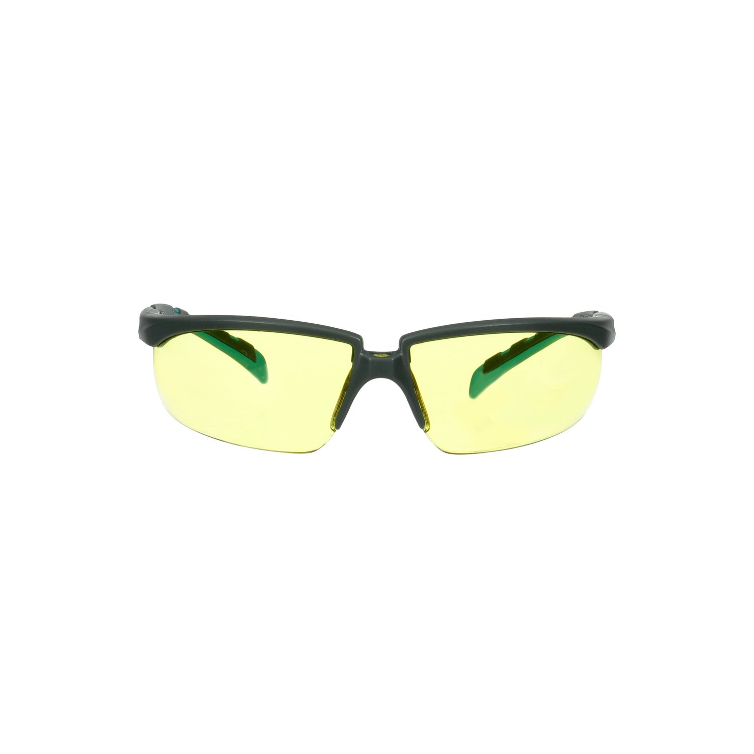 7100203164 - 3M Solus 2000 Series, S2003SGAF-BGR, Gray/Blue-Green Temples, Scotchgard Anti-Fog Coating, Amber AF-AS lens, 20ea/cs