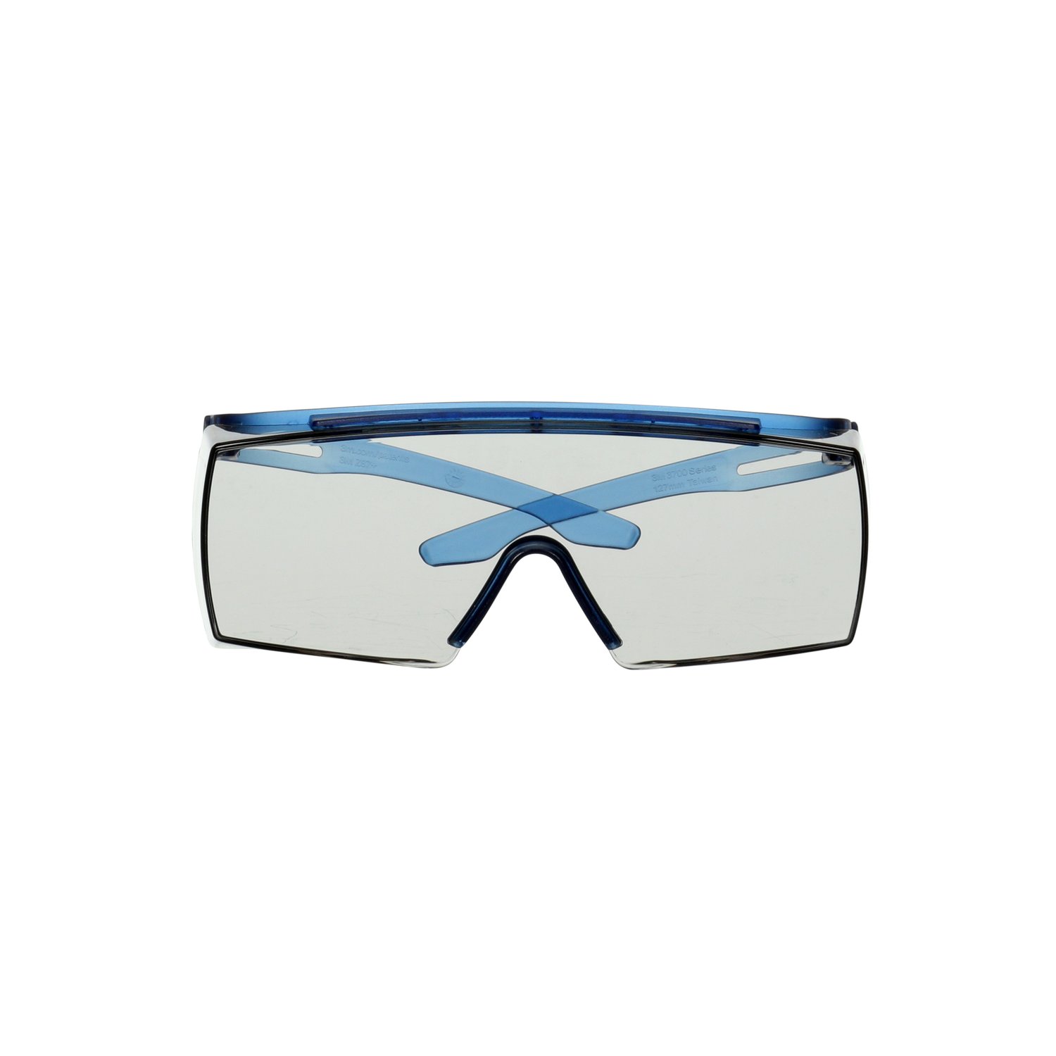 7100203195 - 3M SecureFit 3700 Series, SF3707AS-BLU, Blue Temple, Indoor/Outdoor Gray OTG Anti-scratch lens, 10ea/cs