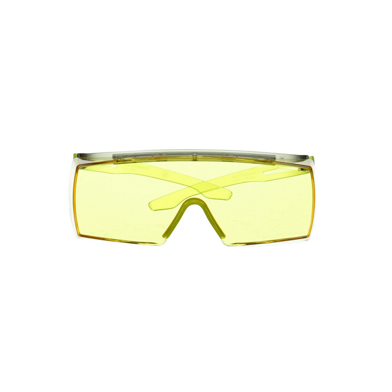 7100203192 - 3M SecureFit 3700 Series, SF3703SGAF-GRN, Green Temple, Scotchgard Anti-Fog Coating, Amber OTG AF-AS lens, 10 per case