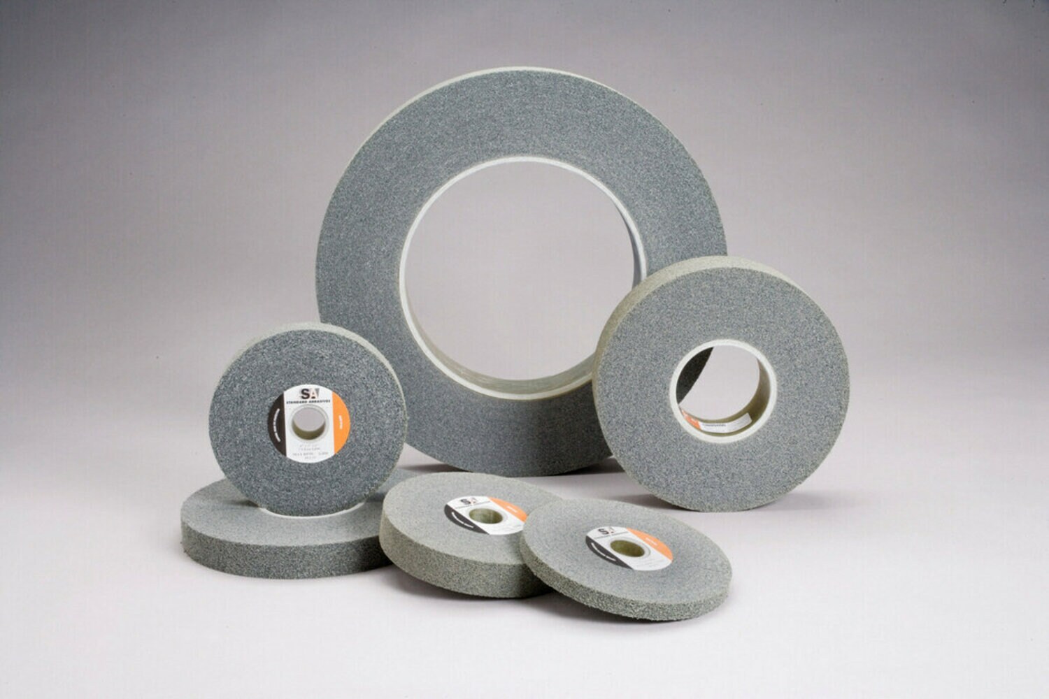 7100016629 - Standard Abrasives LDW Wheel 850341, 14 in x 1 in x 8 in 8S FIN, 1 ea/Case
