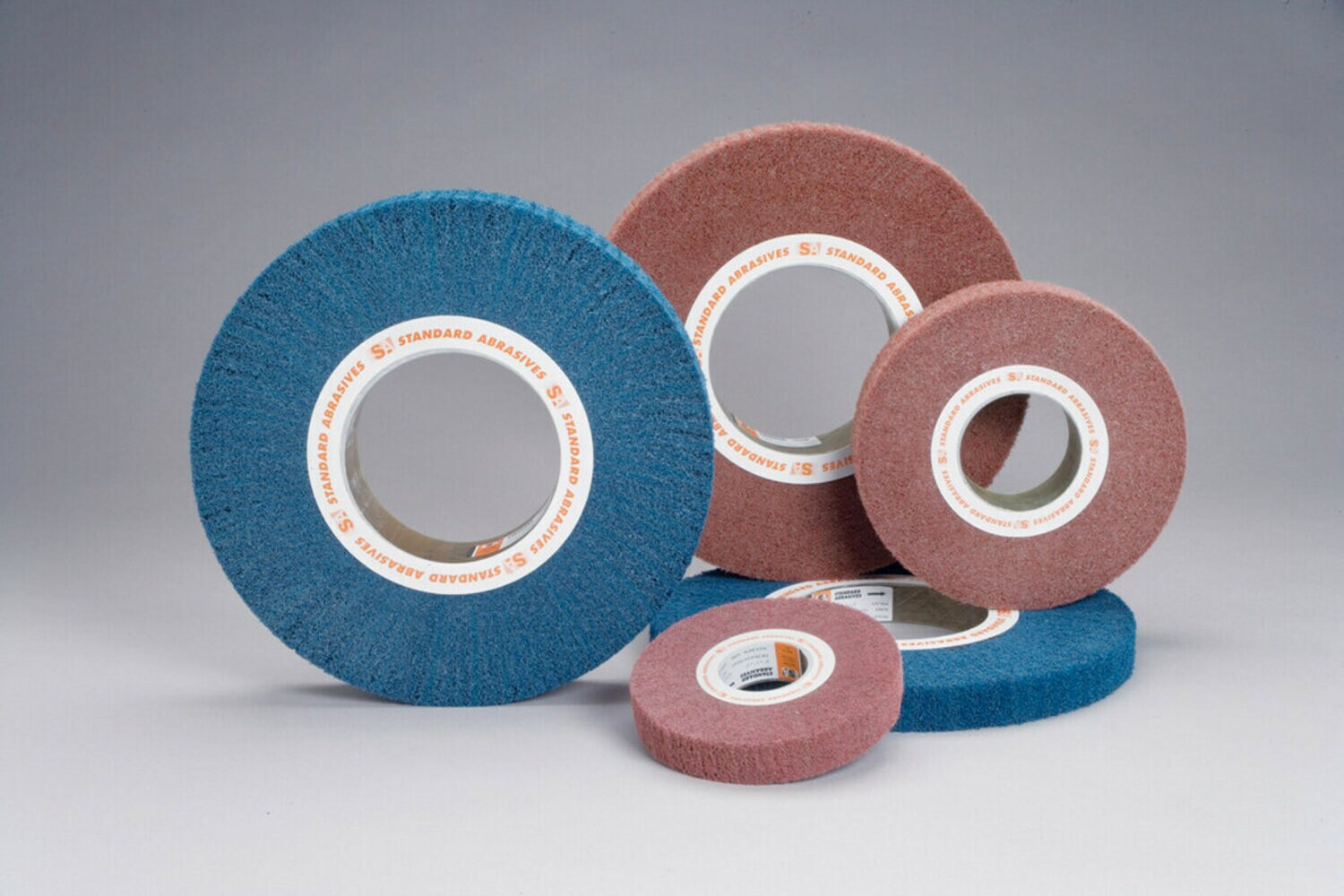 7010367150 - Standard Abrasives Buff and Blend Flap Brush 875072, 12 in x 4 in x 5 in FB120 20-71 A MED Hard Density, 1 ea/Case