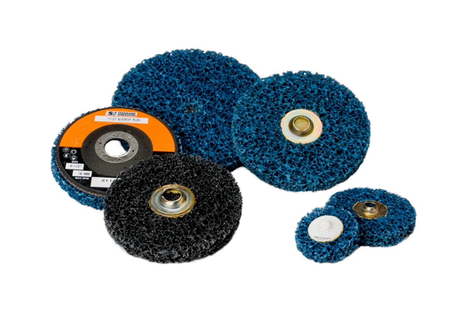 7100142487 - Standard Abrasives Quick Change Cleaning Pro Disc, 840497, SiC, TSM, Black, 3 in, Die QS300VM, 10/Carton, 40 ea/Case