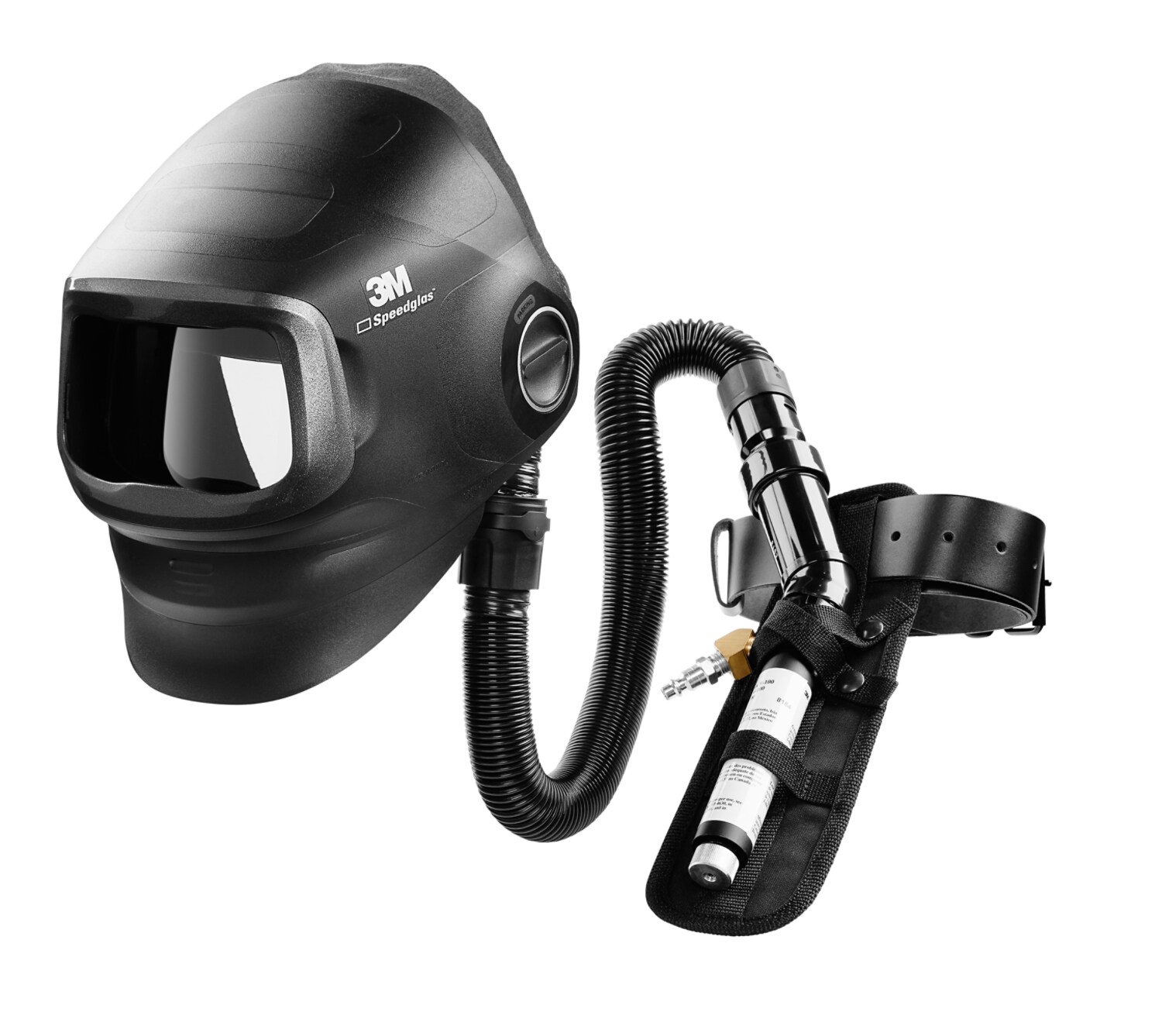 7100349755 - 3M Speedglas G5-01 Heavy-Duty Welding Helmet with 3M V-100 Vortex Cooling Valve Assembly 46-5702-00, No ADF, 1 EA/Case