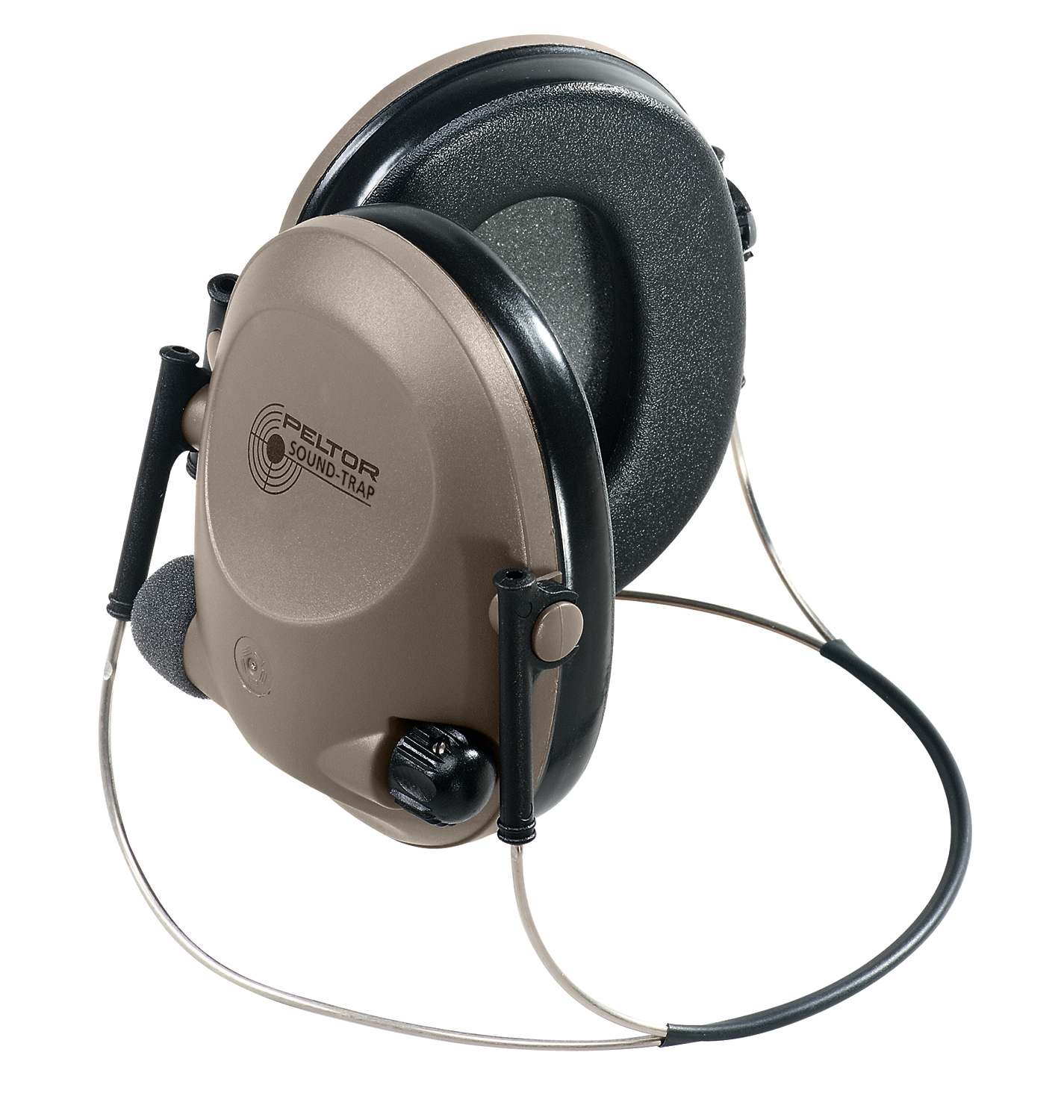 7100145768 - (DISCONTINUED) 3M™ PELTOR™ SoundTrap™ Slimline Earmuffs MT15H67BB, Tactical Electronic Headset, Neckband, 1 EA/Case