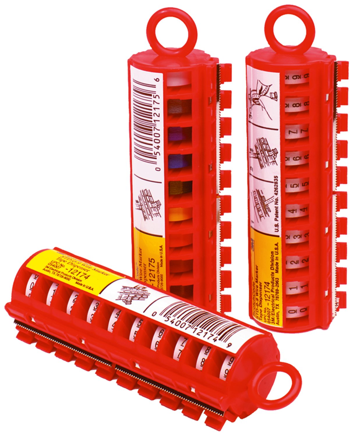 7000031764 - 3M ScotchCode Wire Marker Tape Refill Roll SDR 40-49, 50 Rolls/Case