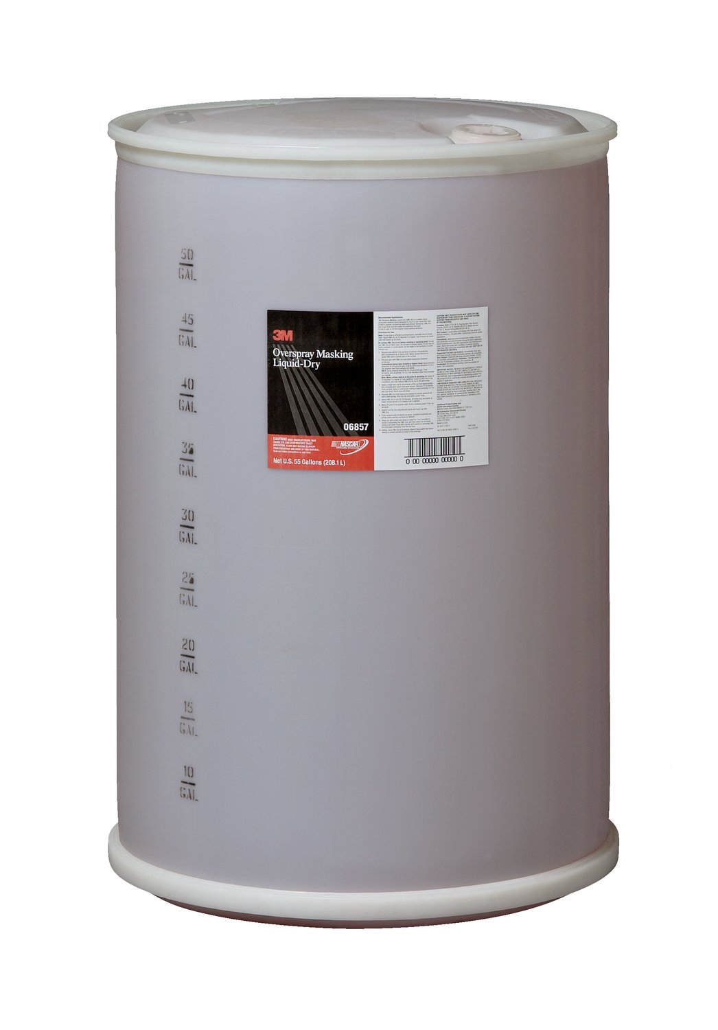 7100136750 - 3M Overspray Masking Liquid Dry, 06857, 55 Gallon, 1 per case