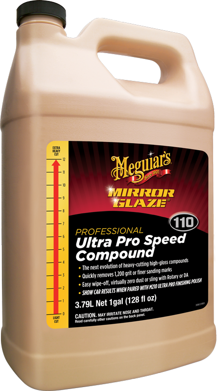 7100206012 - Meguiar’s Ultra Pro Speed Compound, M11001, 1 gal, 4 per case