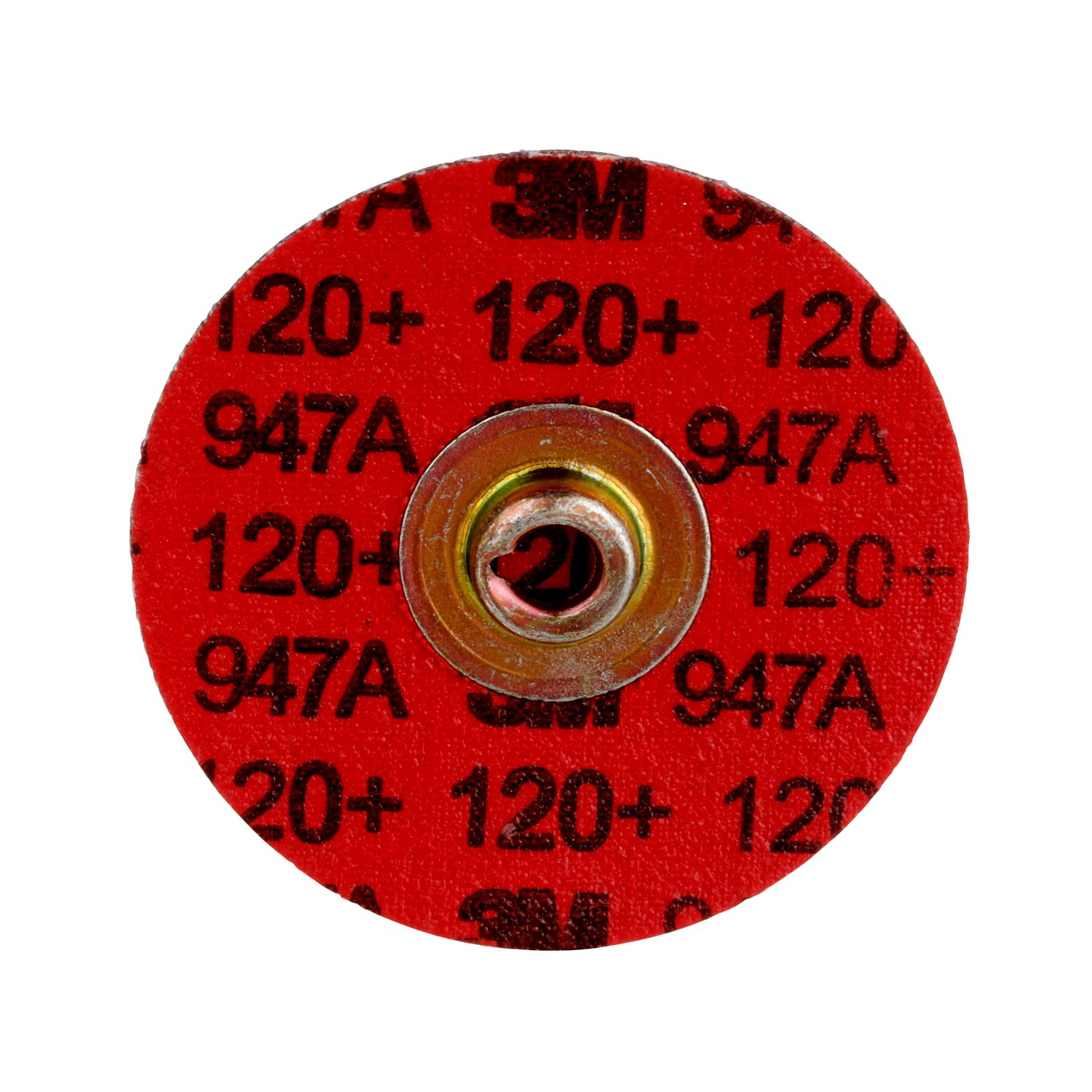 7100076936 - 3M Cubitron II Roloc Durable Edge Disc 947A, 120+, X-weight, TSM, Maroon, 1-1/2 in, Die RS150SM, 50/Carton, 200 ea/Case