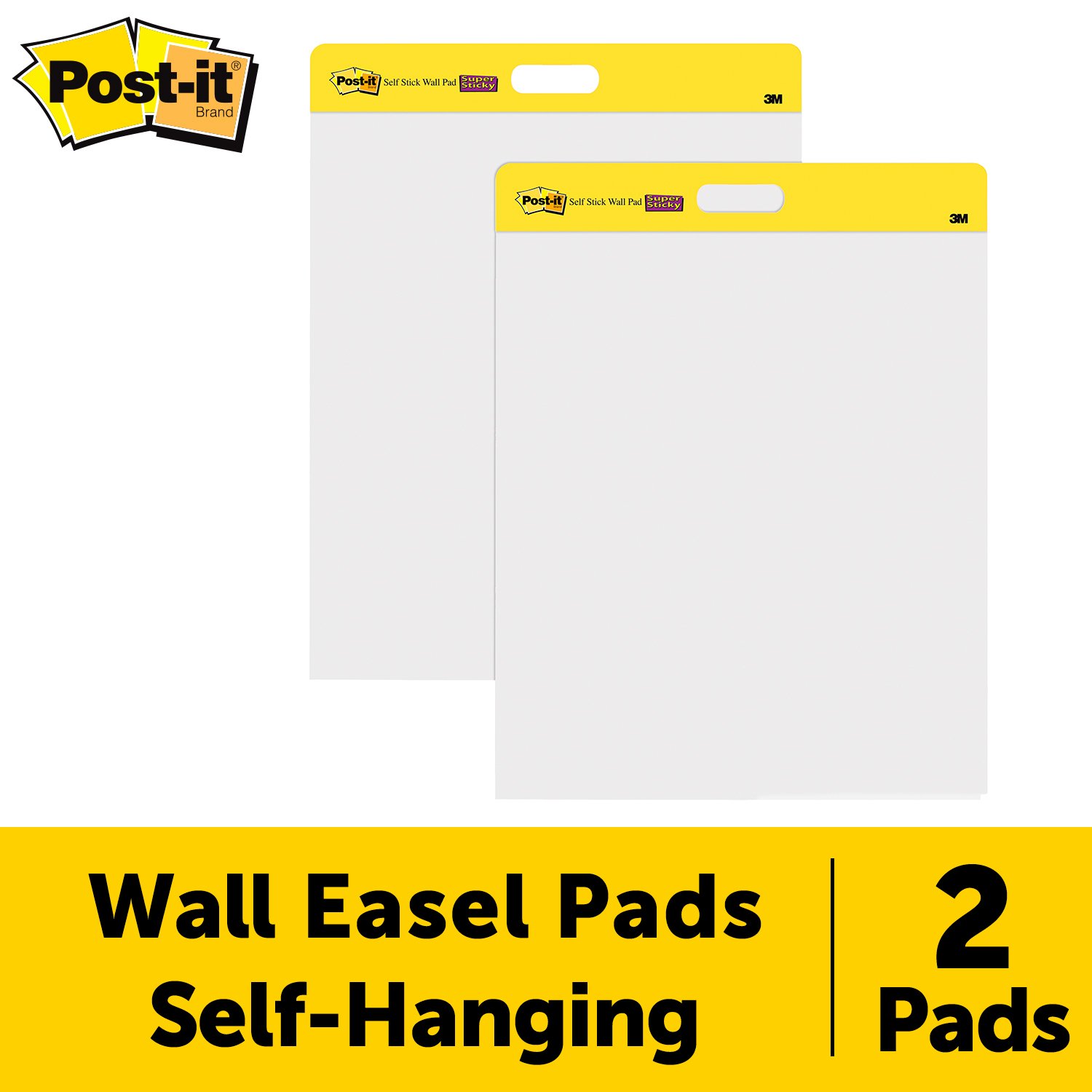 7000047563 - Post-it Meeting Chart 566, White, 58,4x50,8cm, 20 Shts/PAC, 2 PAC/CV, 100% PEFC, SGSCH-PEFC-COC-110078