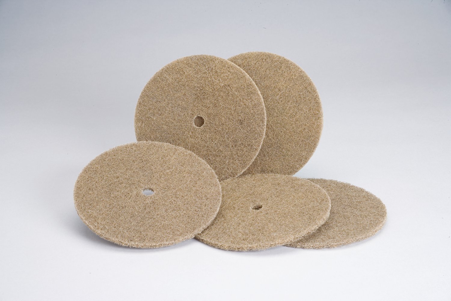 7010330819 - Standard Abrasives Buff and Blend AP Disc, 876910, 8 in x 3/4 in A MED, 10/Bag, 100 ea/Case