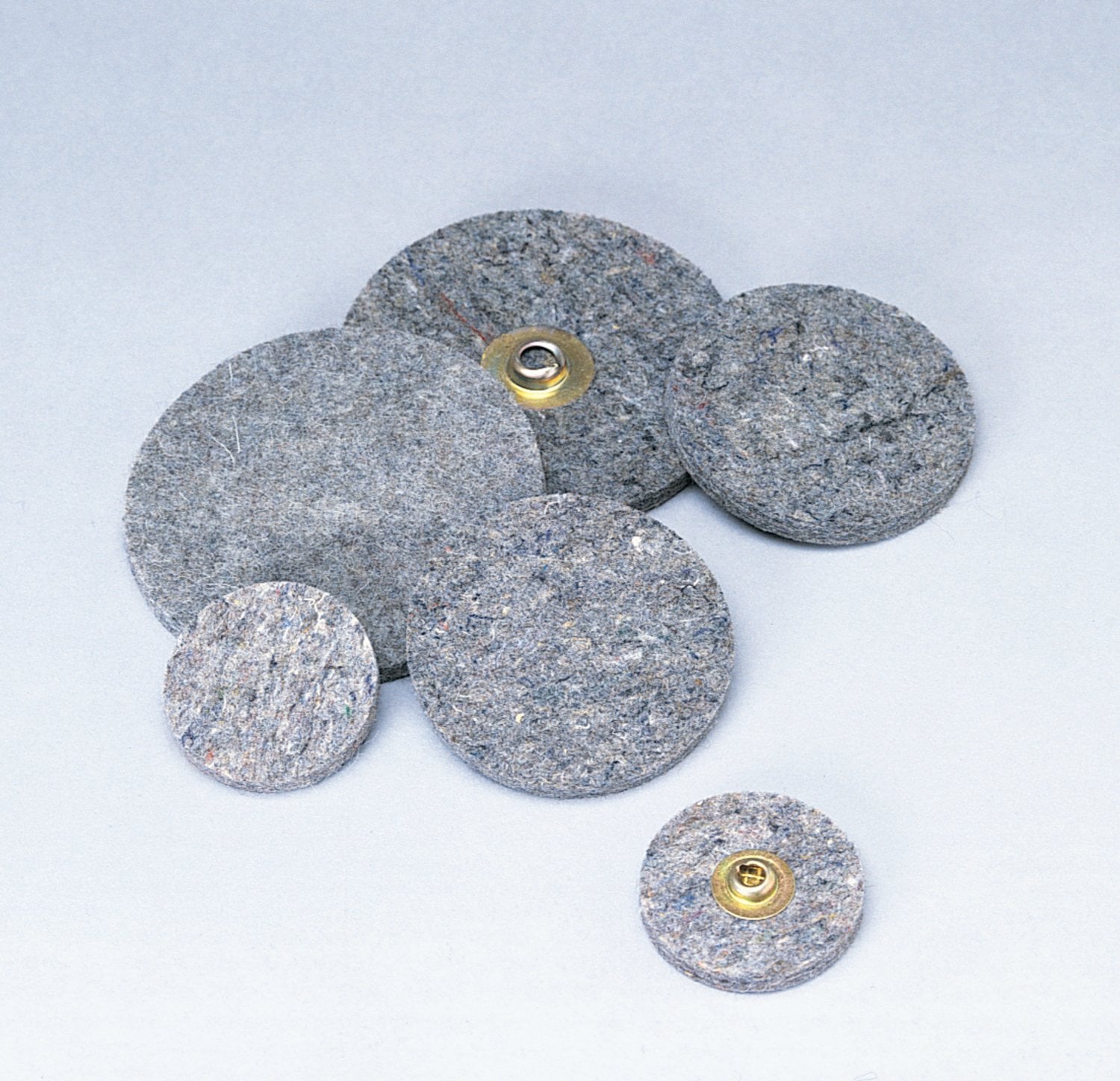 7000047161 - Standard Abrasives Quick Change Felt Polishing Disc, 840400, TSM, 3 in, 10/Carton, 100 ea/Case