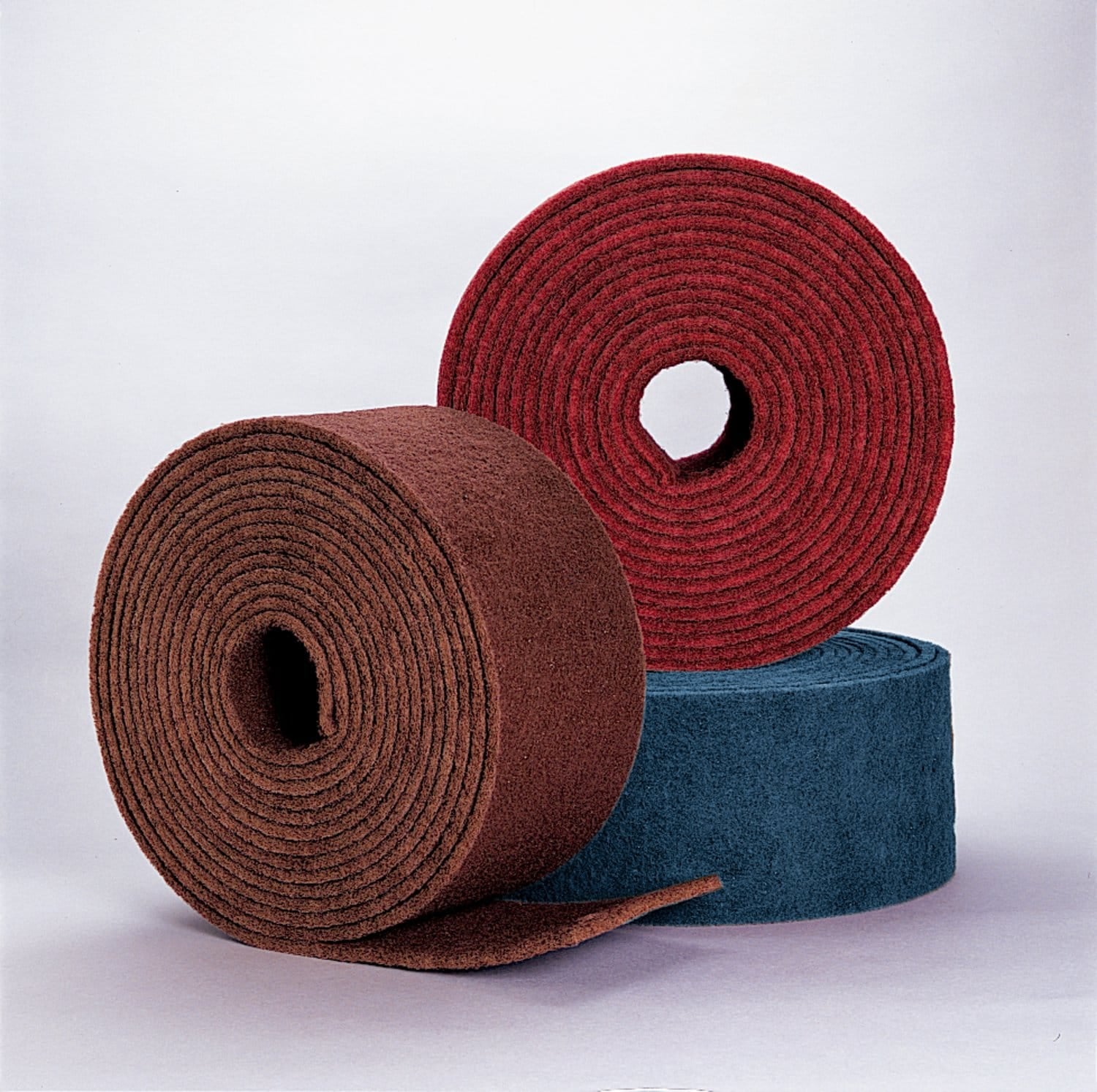 7010330809 - Standard Abrasives Aluminum Oxide Buff and Blend HS Roll, 830271, Medium, 6 in x 30 ft, 2 ea/Case