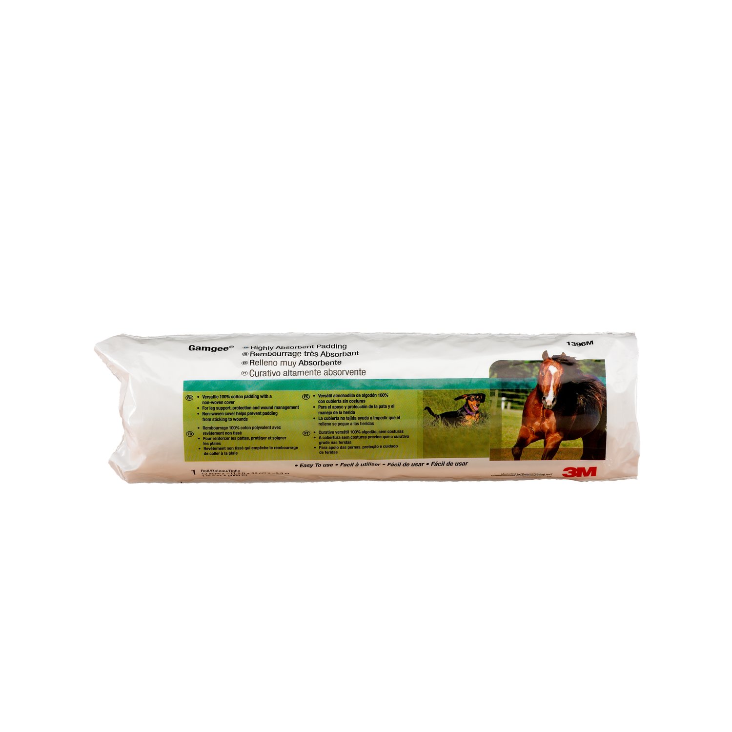 7000128591 - Gamgee Highly Absorbent Padding, Marketed by 3M, 1396M, 12 in x 11.6 ft