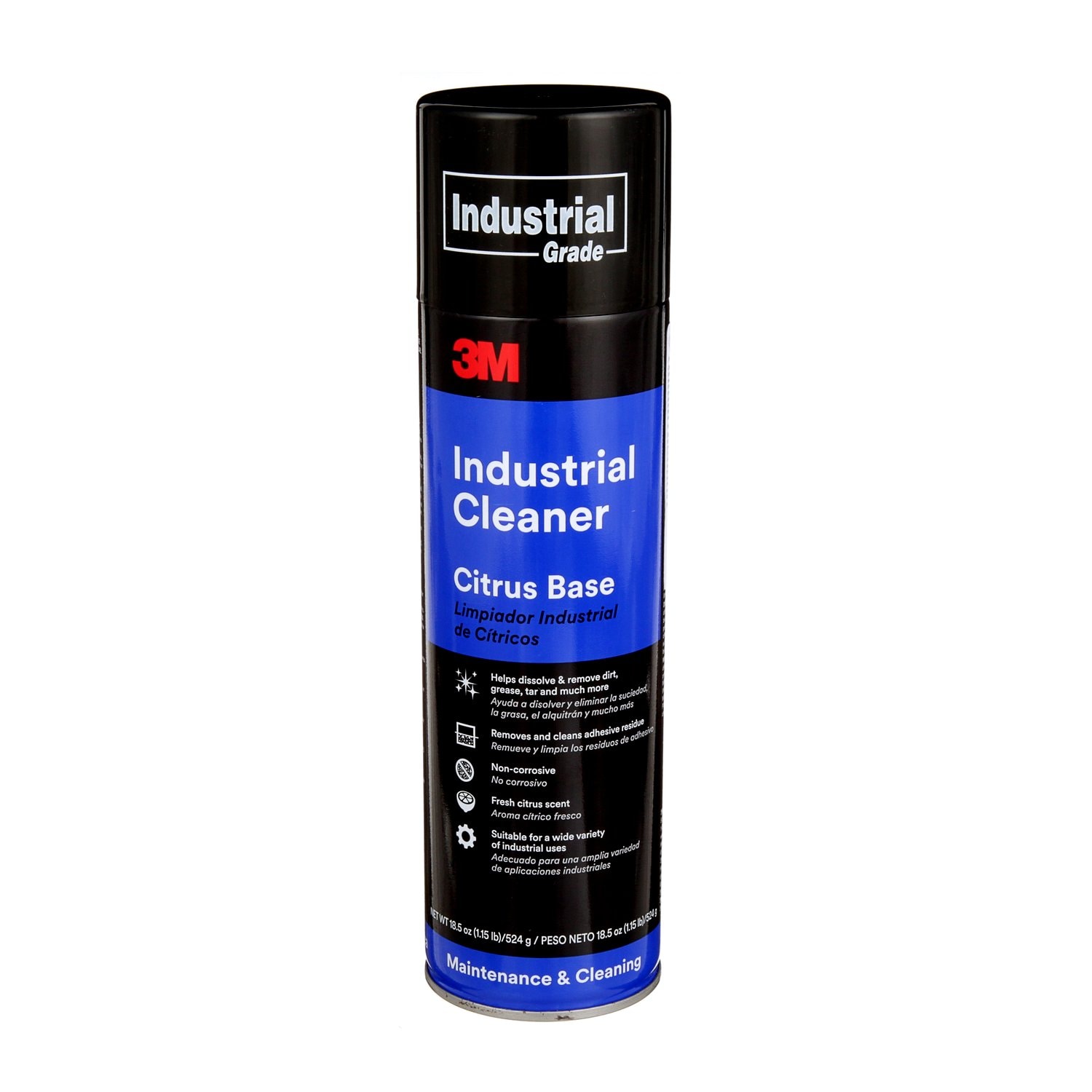 7000028595 - 3M Industrial Cleaner Citrus Base, 24 oz (Net Wt 18.5 oz), 12 Can/Case, NOT FOR SALE IN CA AND OTHER STATES