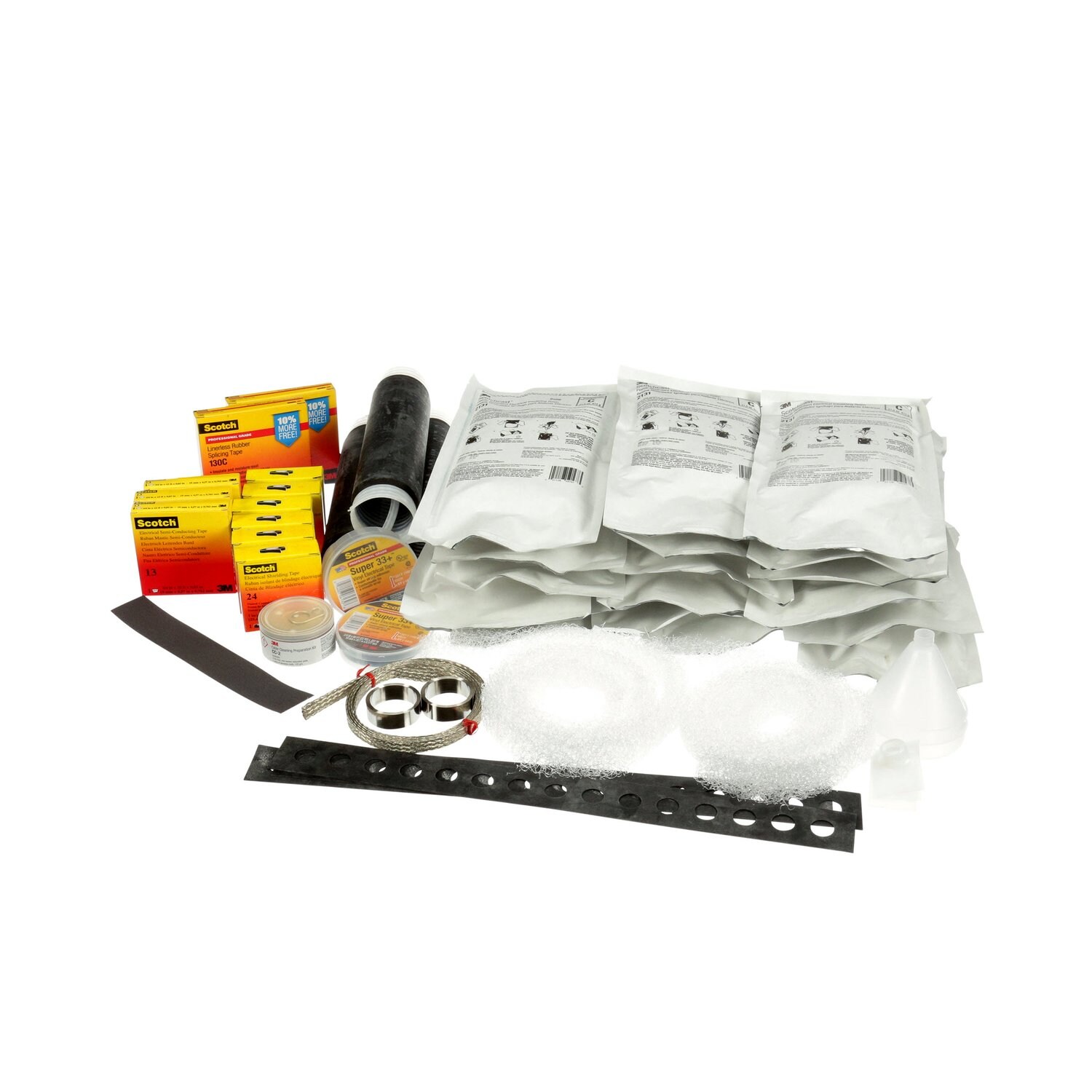 7100009642 - 3M Scotchcast 3-Cond Shielded Splice 5762 (2131), 1 Kits/Case