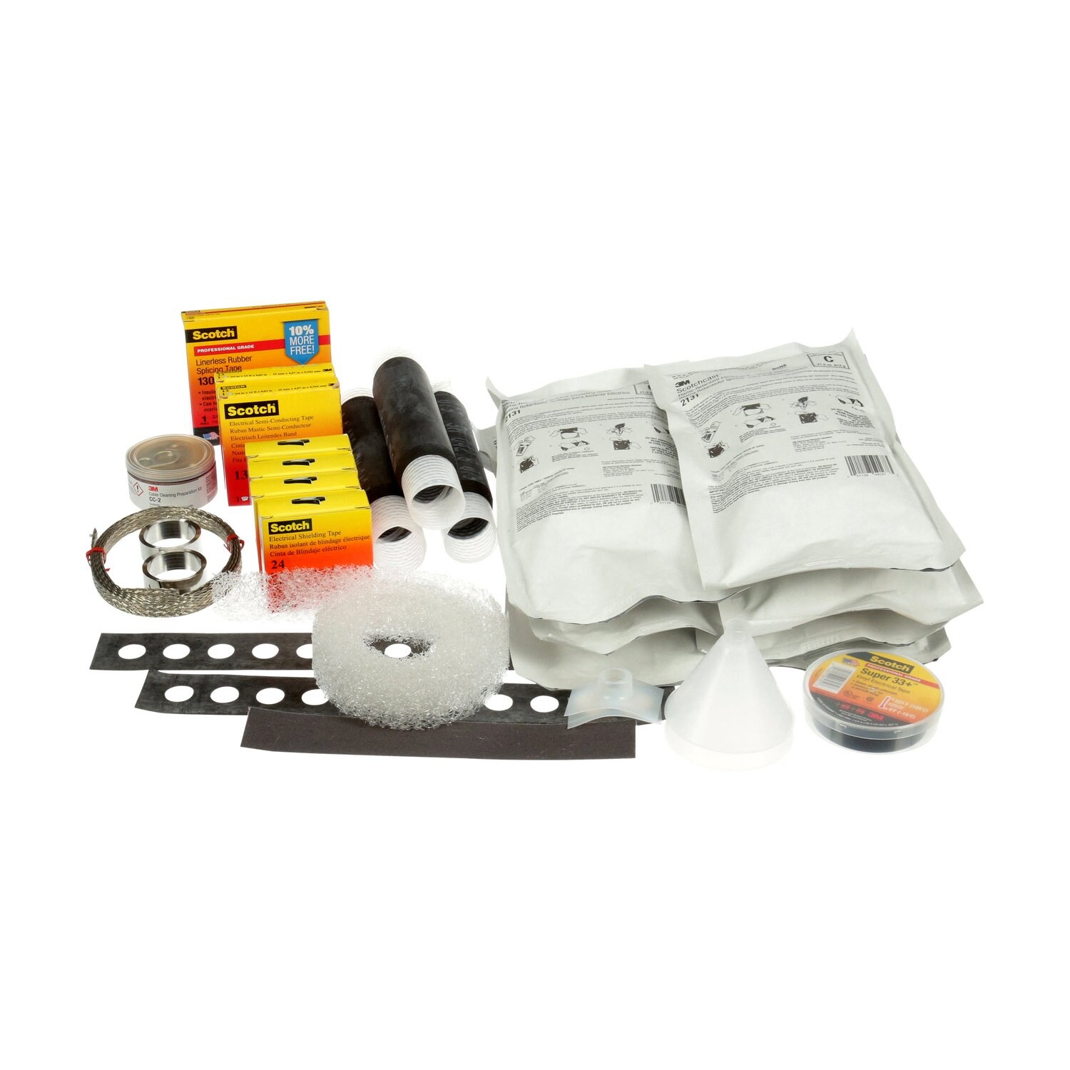 7000031845 - 3M Scotchcast 3-Cond Shielded Splice 5761 (2131), 1/Case