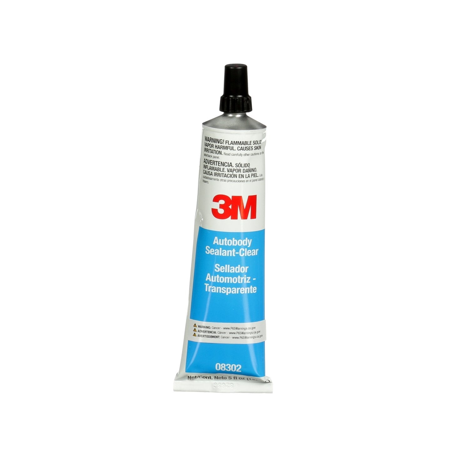 7000120449 - 3M Ultrapro Autobody Sealant, 08302, Clear, 5 oz Tube, 6 per case