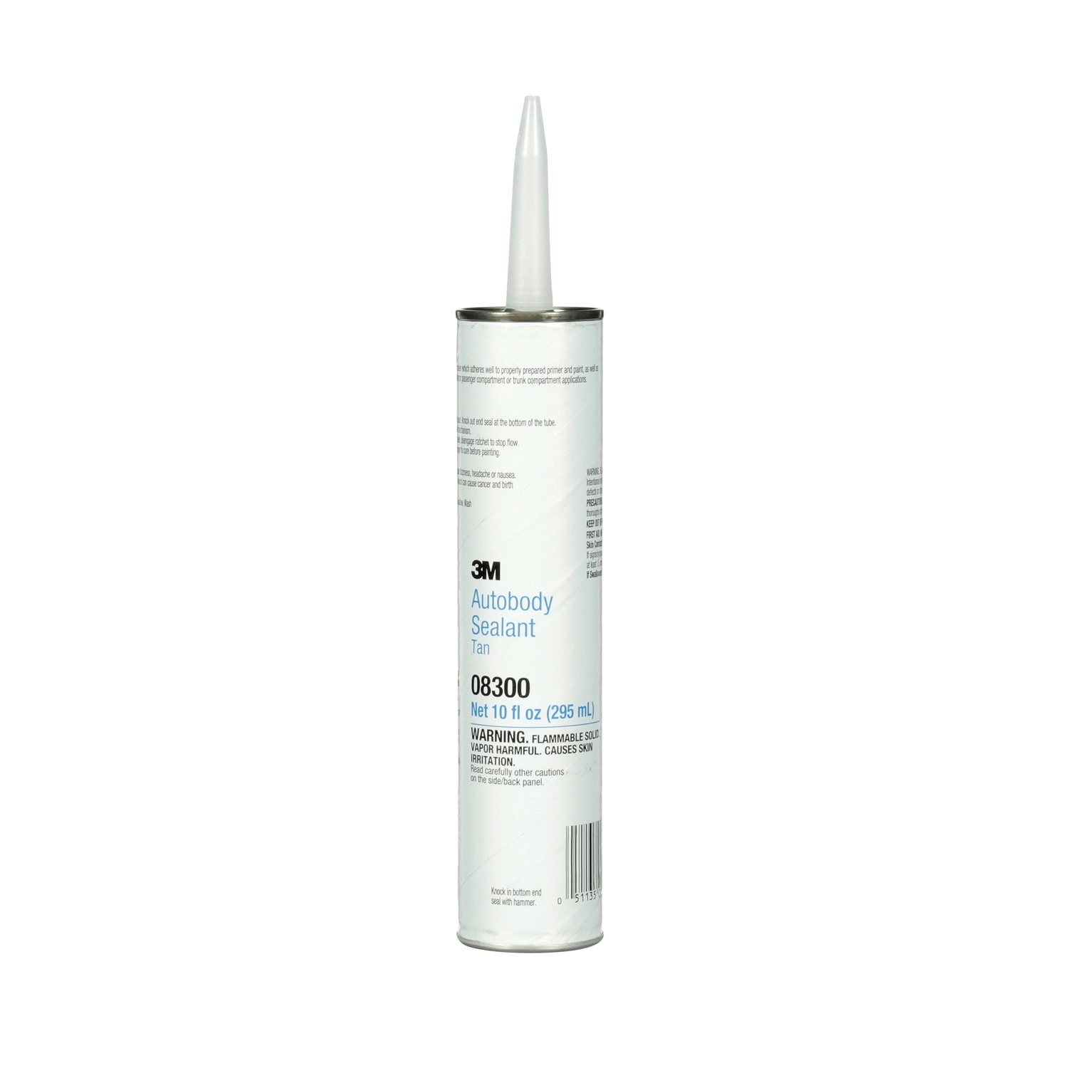 7000000946 - 3M Ultrapro Autobody Sealant, 08300, Tan, 1/10 gal Cartidge, 12 per case