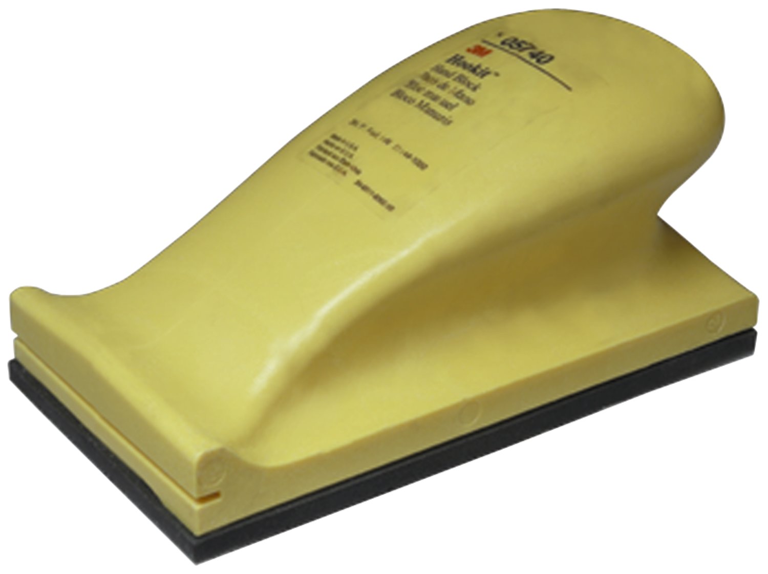 7000045715 - 3M Hookit Hand Block, 05740, 2-3/4 in x 5 in, 10 per case