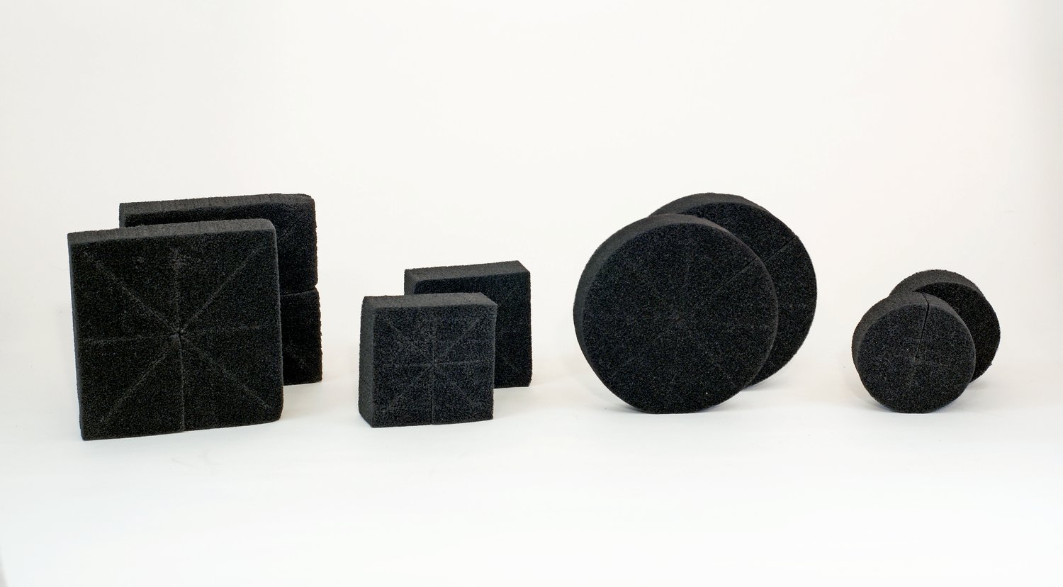 7010304637 - 3M Fire Barrier Pass-Through Device Foam Plugs, 2 in Round, 24/Case