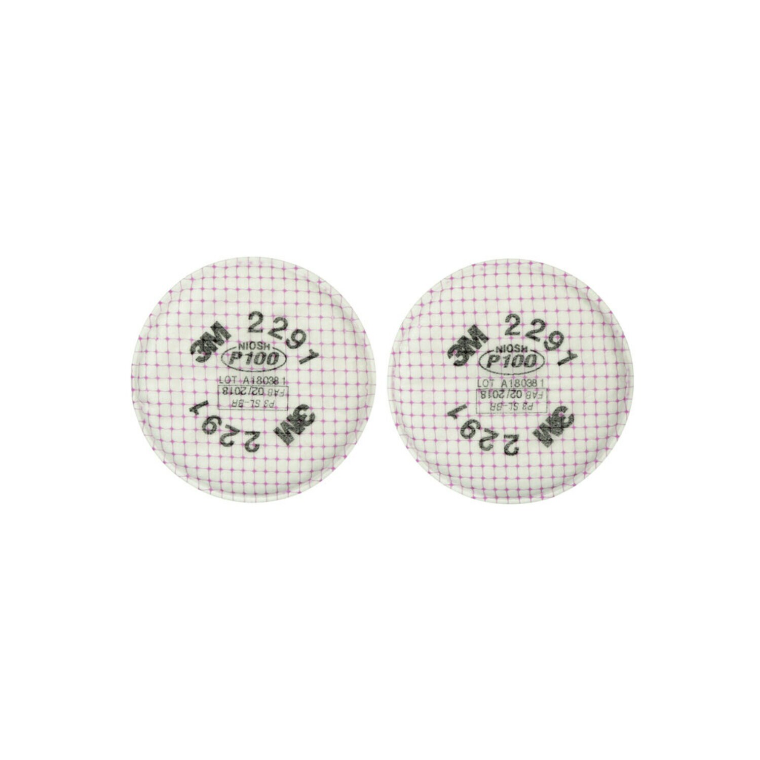 7000127449 - 3M Advanced Particulate Filter 2291, P100 100 EA/Case