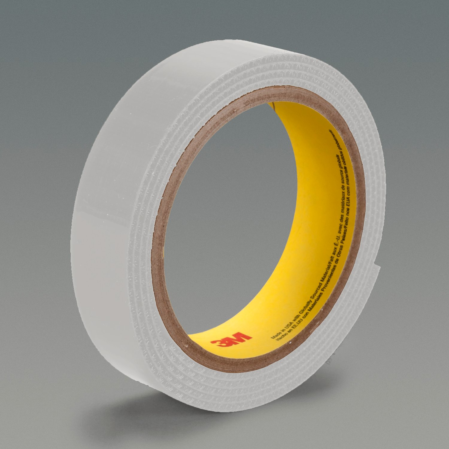 7000052007 - 3M Flame Resistant Loop Fastener SJ3418FR, Light Gray, 3/4 in x 50 yd, 16 Roll/Case